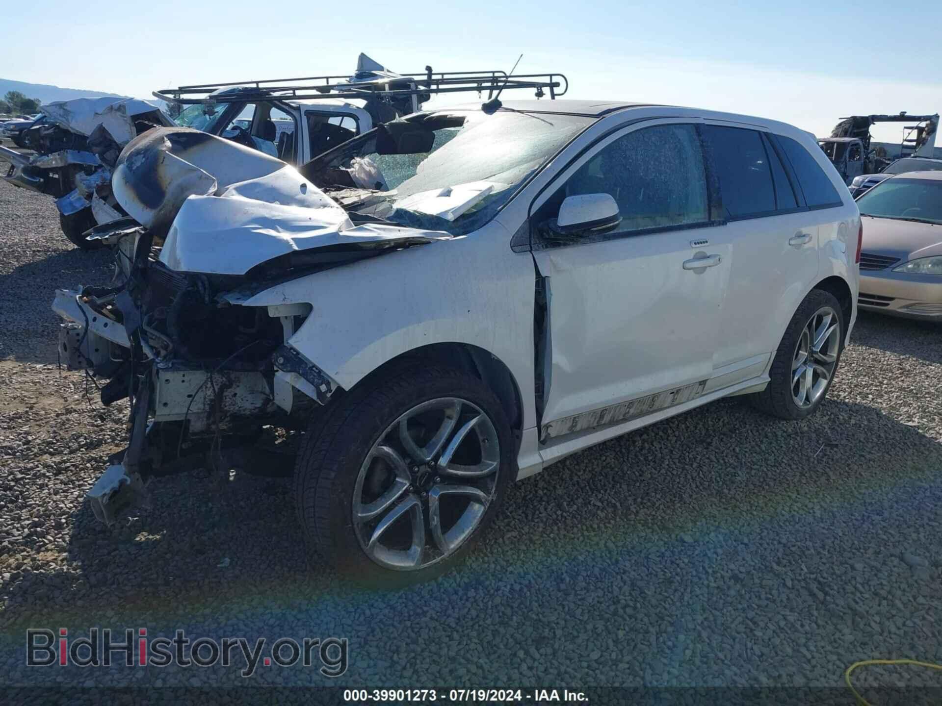 2013 FORD EDGE - VIN: 2FMDK4AK0DBE25835 - Photo 2