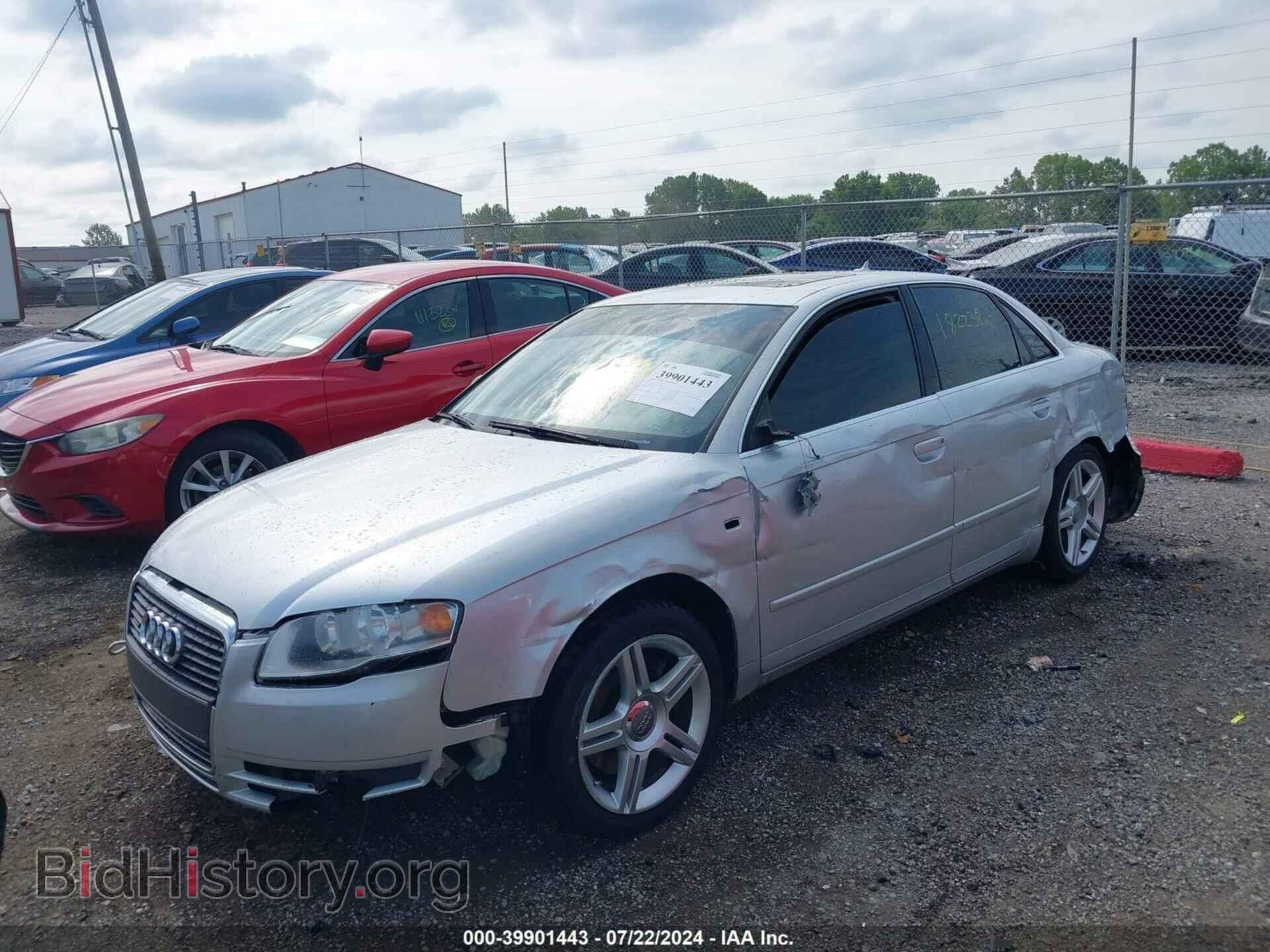 2007 AUDI A4 - VIN: WAUDF78E37A183324 - Фото 2