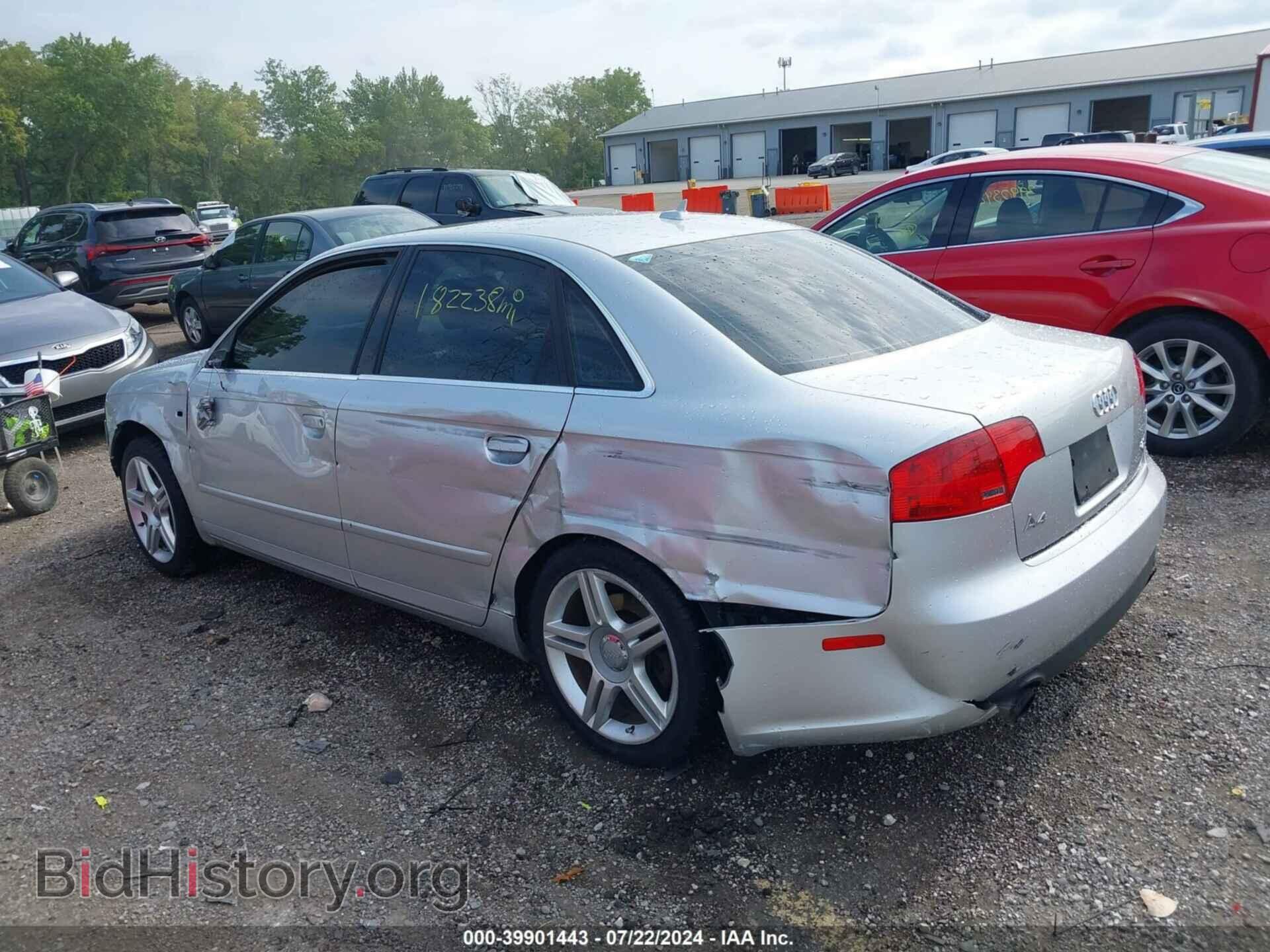 2007 AUDI A4 - VIN: WAUDF78E37A183324 - Фото 3