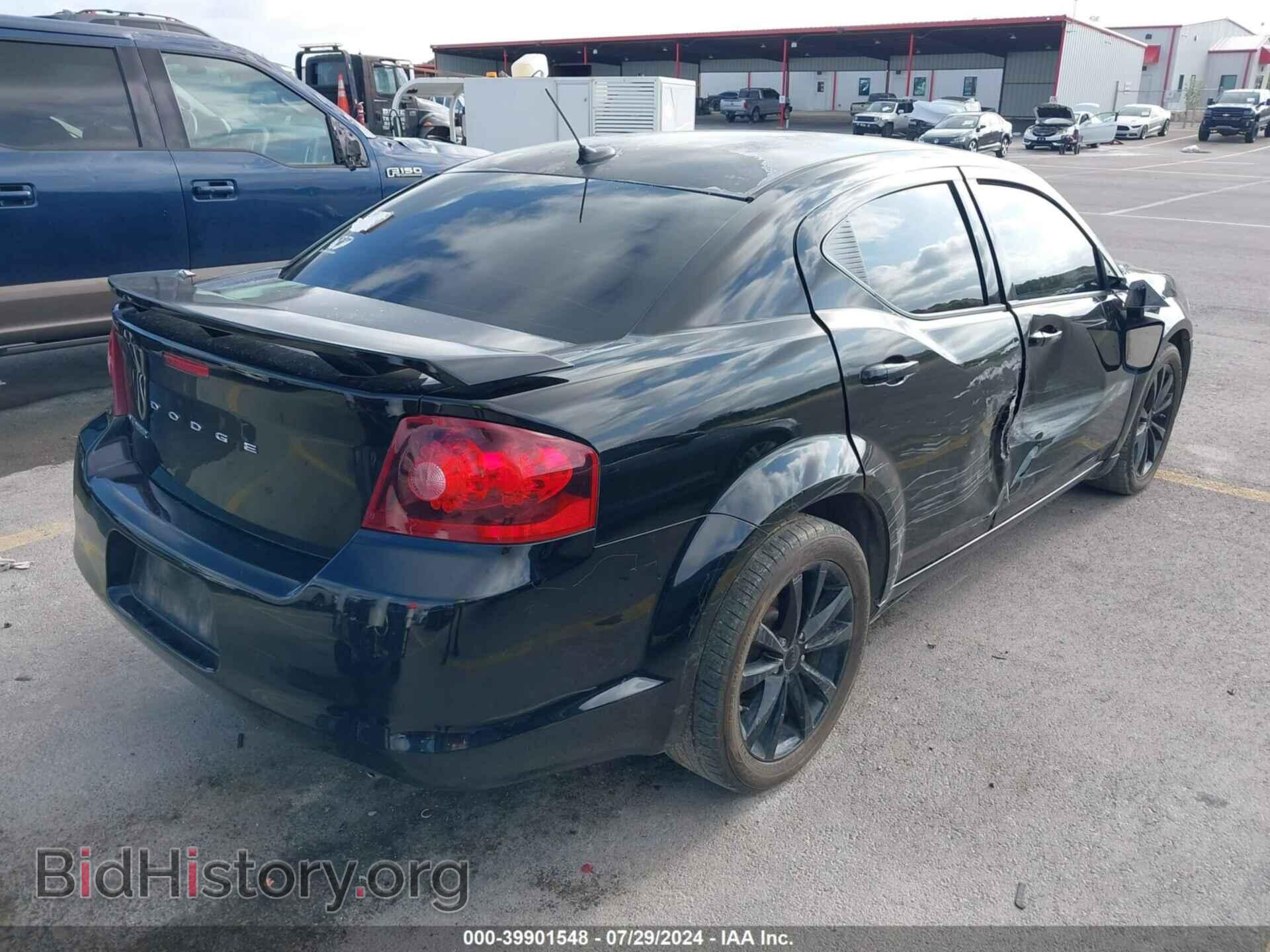 2014 DODGE AVENGER - VIN: 1C3CDZAG9EN104650 - Фото 4