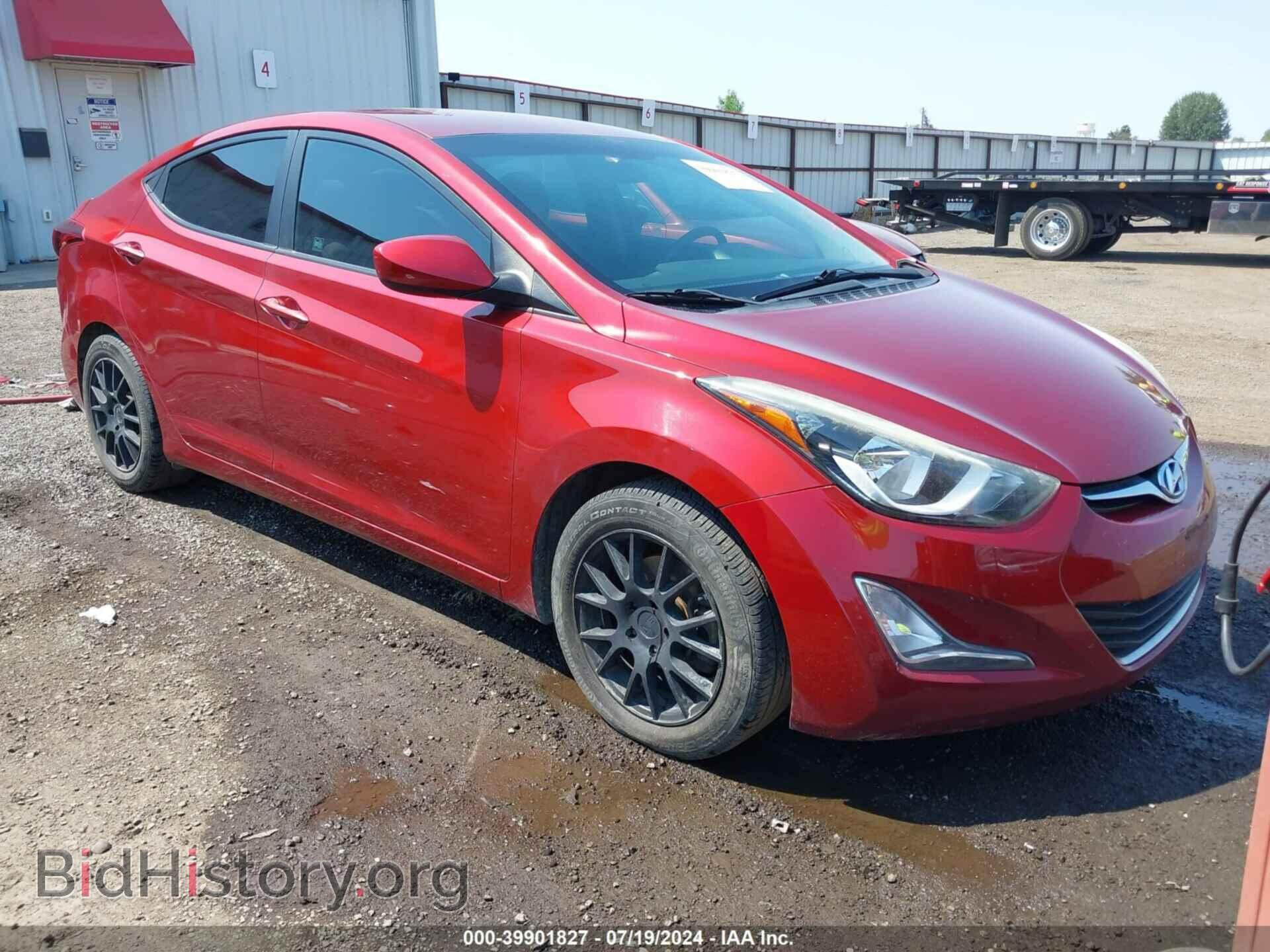 Photo 5NPDH4AE7EH497831 - HYUNDAI ELANTRA 2014