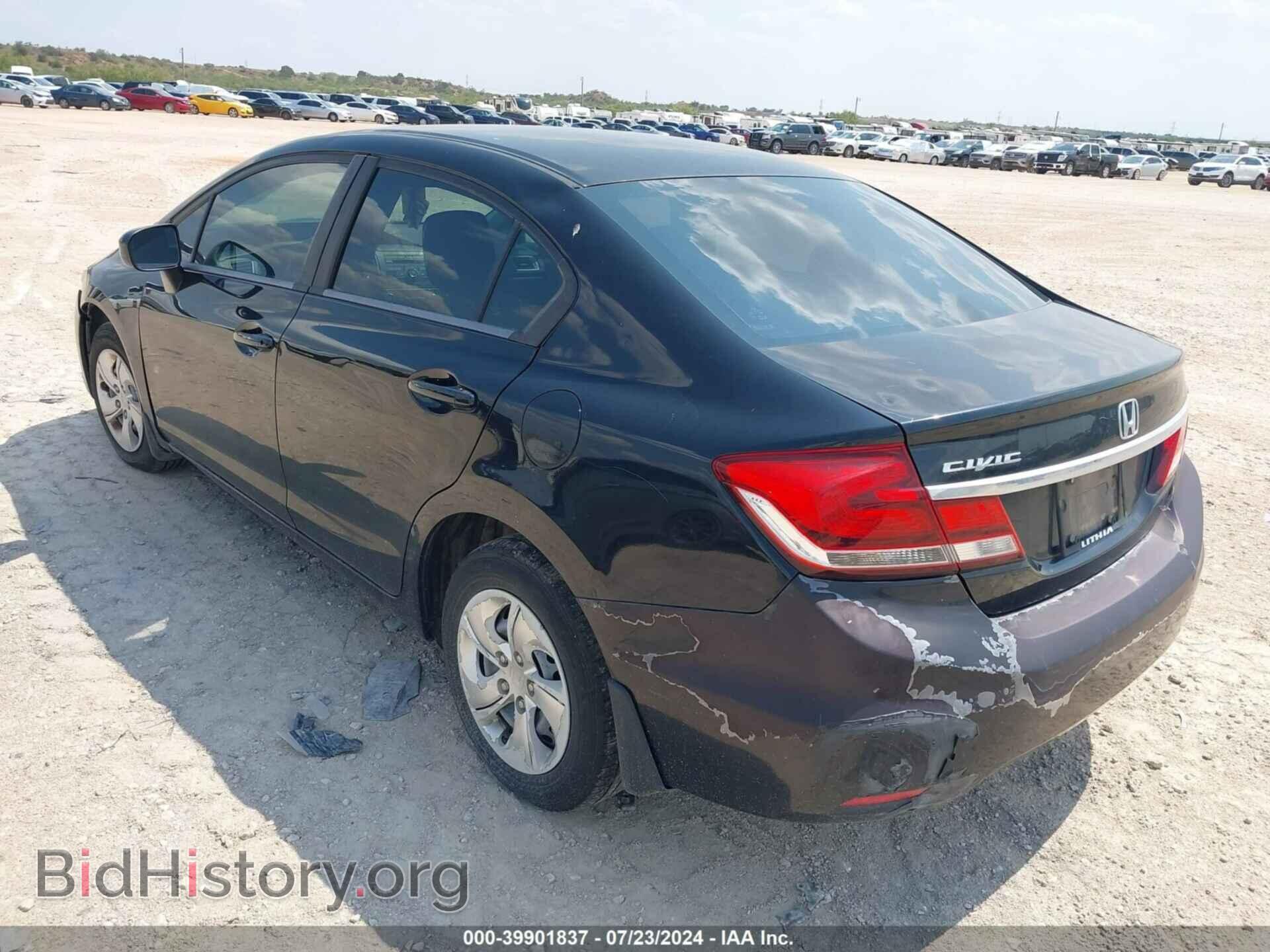 2014 HONDA CIVIC - VIN: 19XFB2F55EE069414 - Фото 3