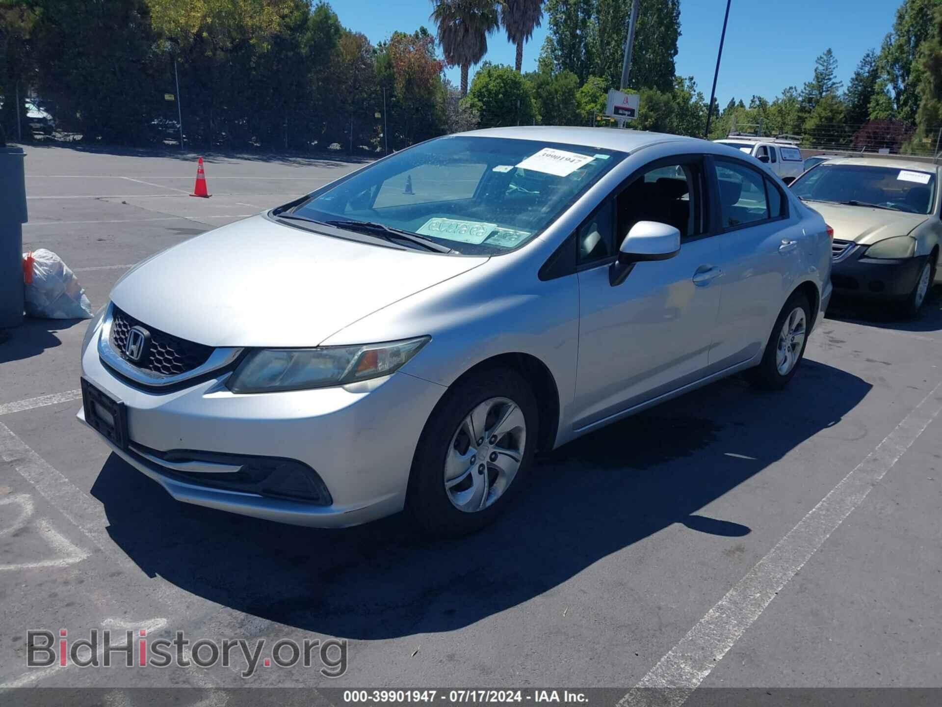 2013 HONDA CIVIC - VIN: 19XFB2F53DE227540 - Фото 2