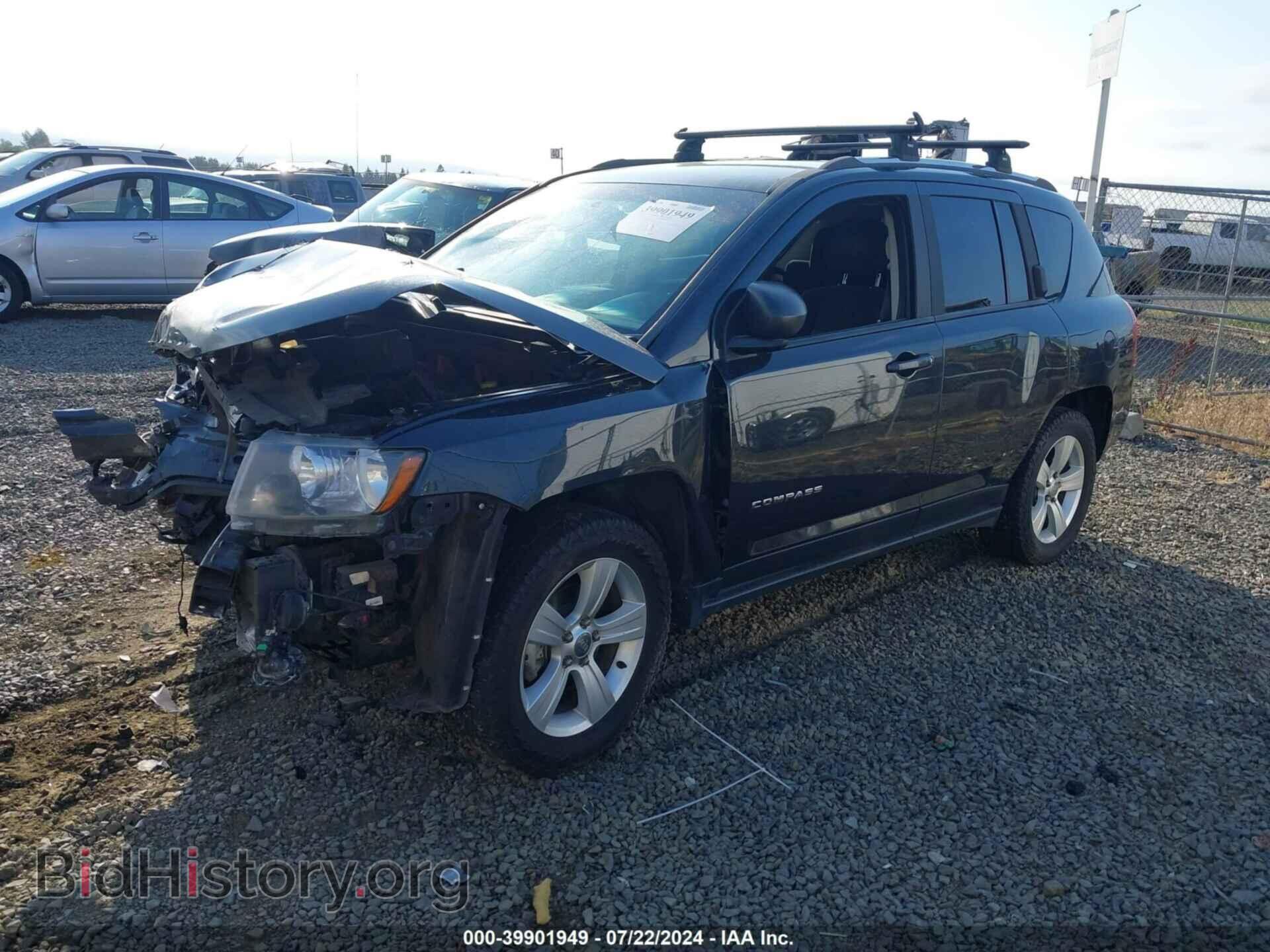 2014 JEEP COMPASS - VIN: 1C4NJDBB2ED774016 - Фото 2