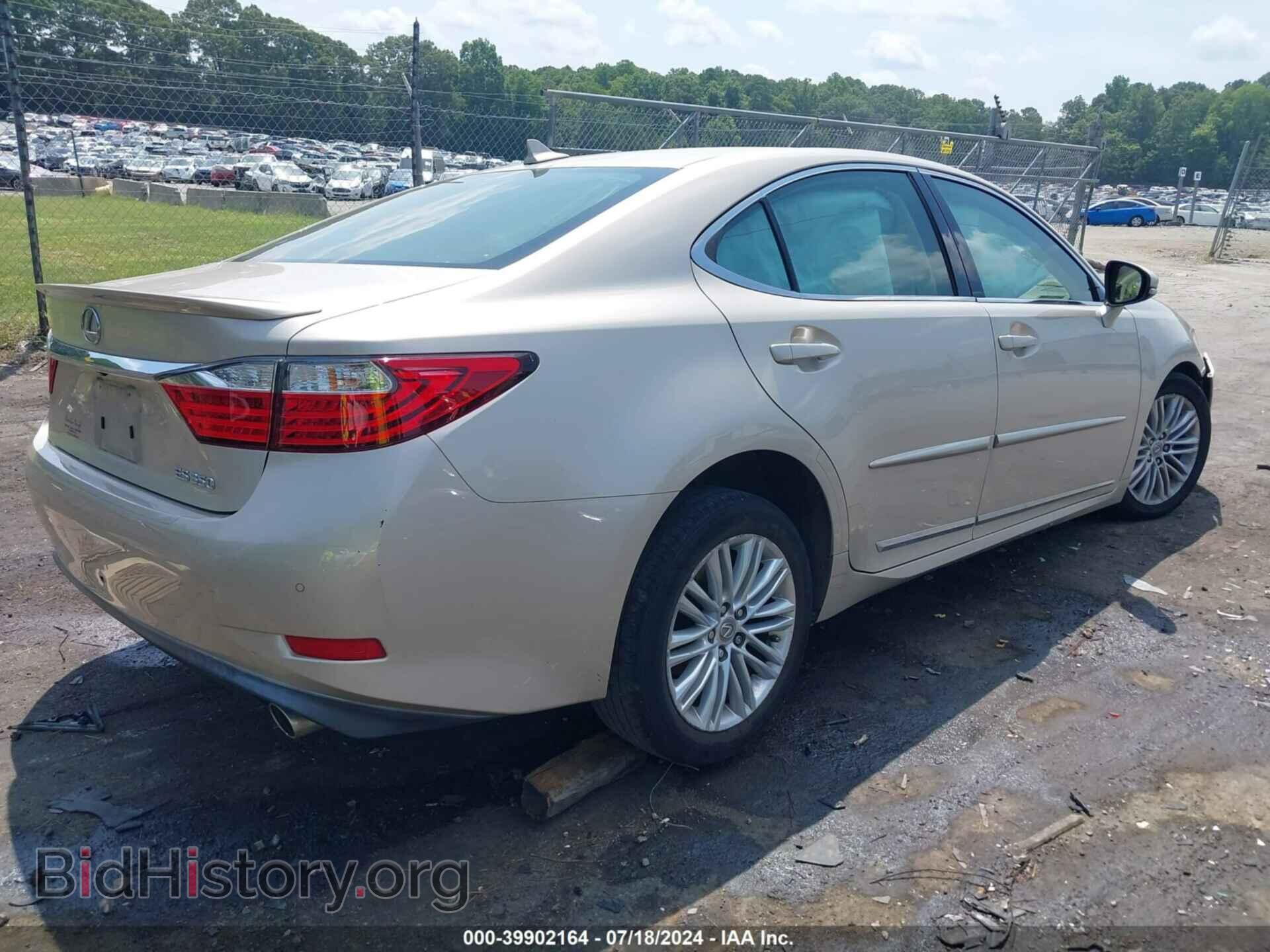 2013 LEXUS ES 350 - VIN: JTHBK1GG9D2017335 - Фото 4