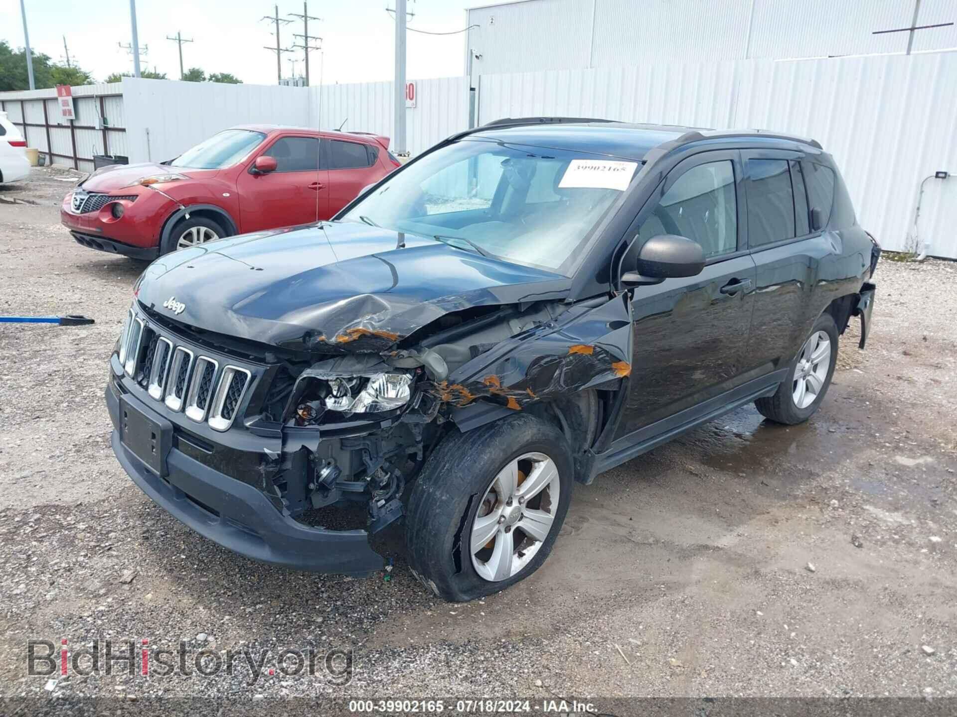 2016 JEEP COMPASS - VIN: 1C4NJCBA4GD705378 - Фото 2