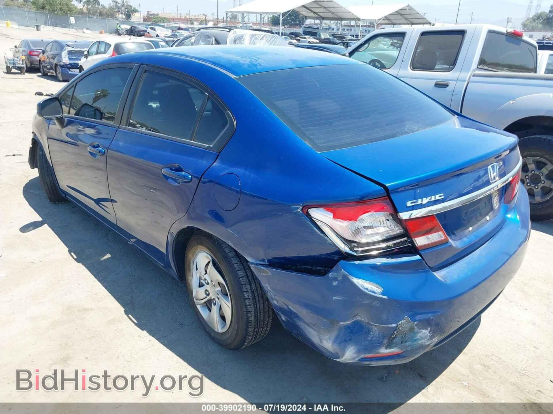 2013 HONDA CIVIC - VIN: 19XFB2F59DE213450 - Фото 3