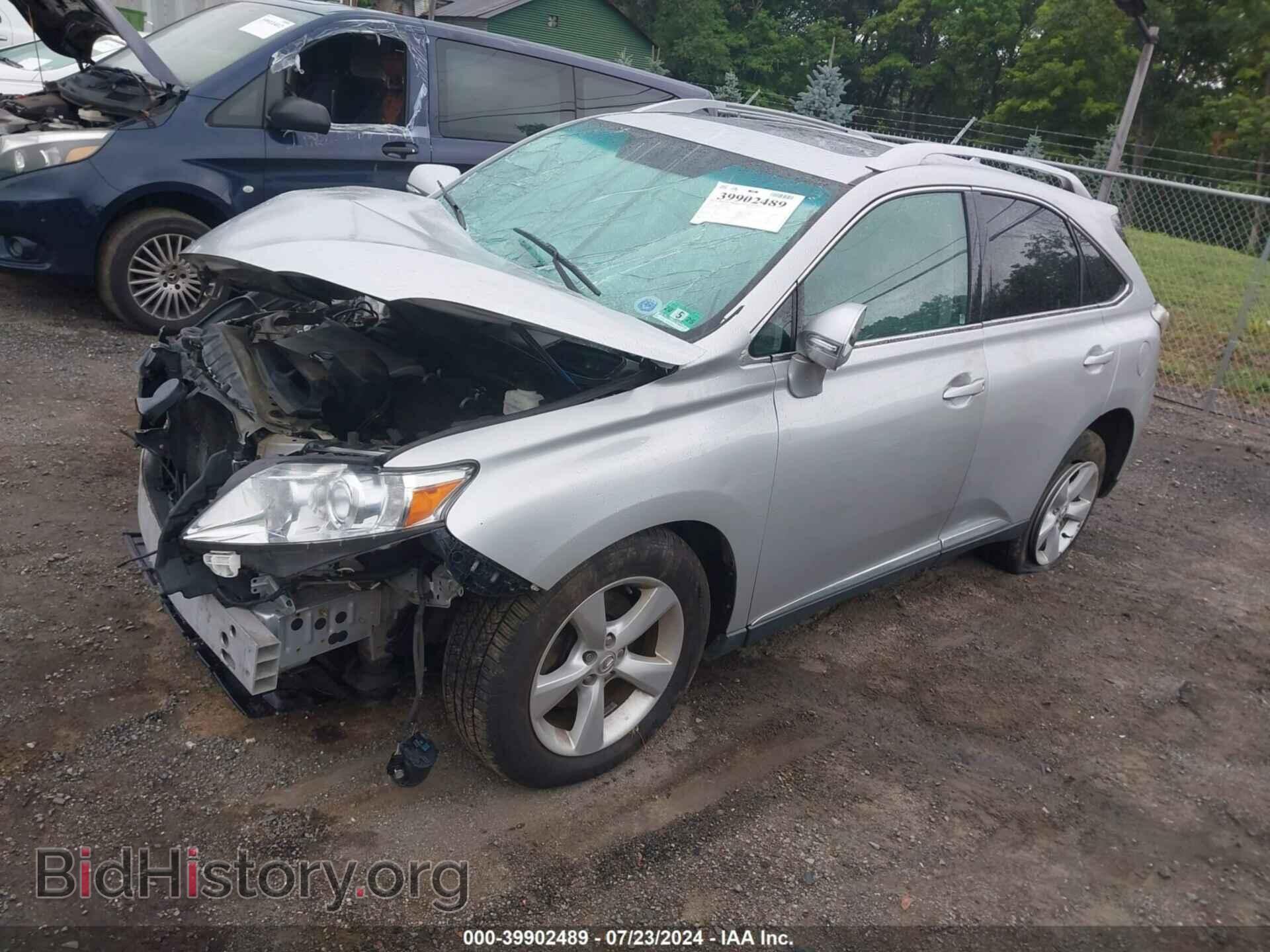 2012 LEXUS RX 350 - VIN: 2T2BK1BA2CC154083 - Фото 2