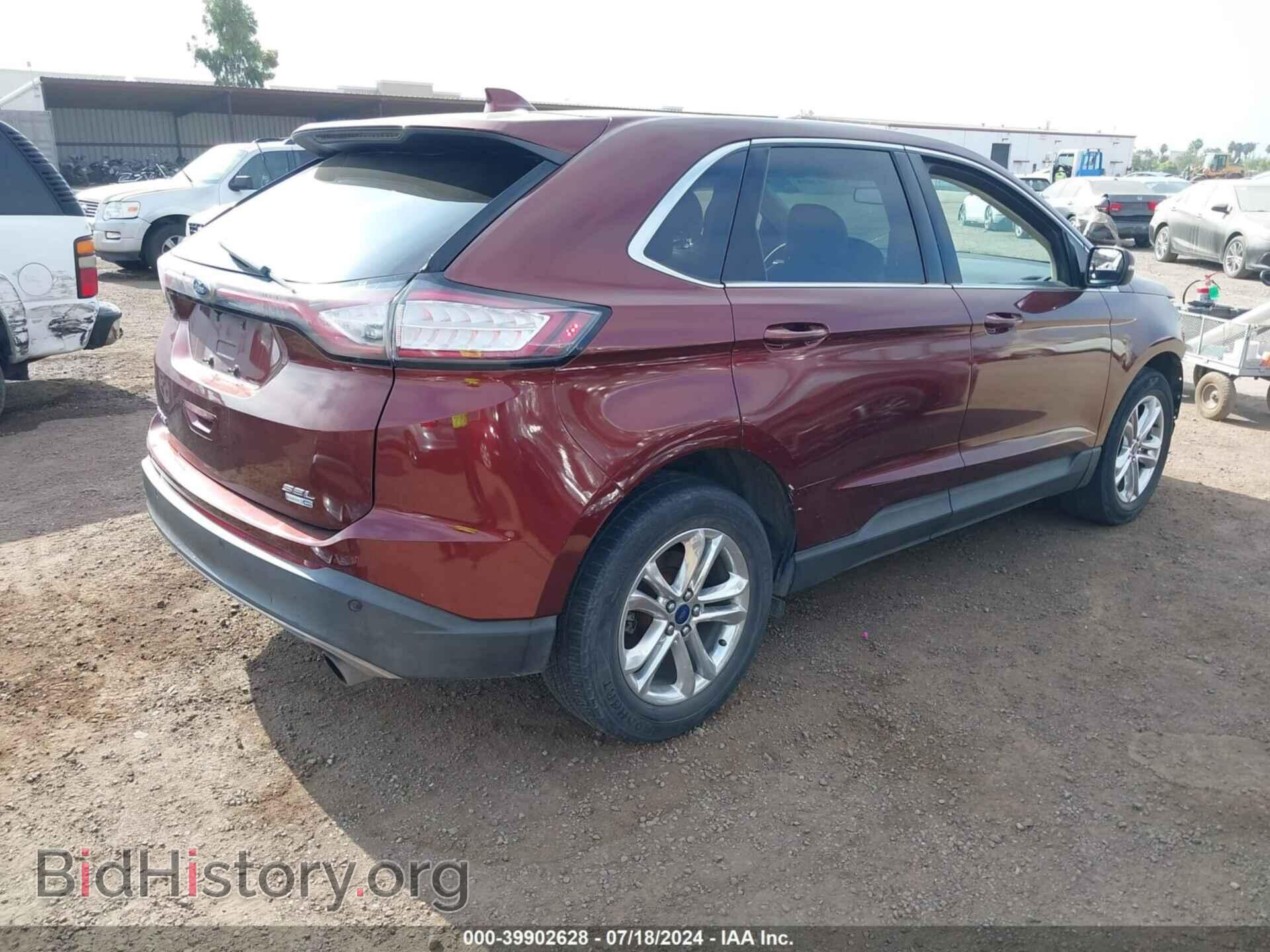 2015 FORD EDGE - VIN: 2FMTK4J96FBC34741 - Фото 4