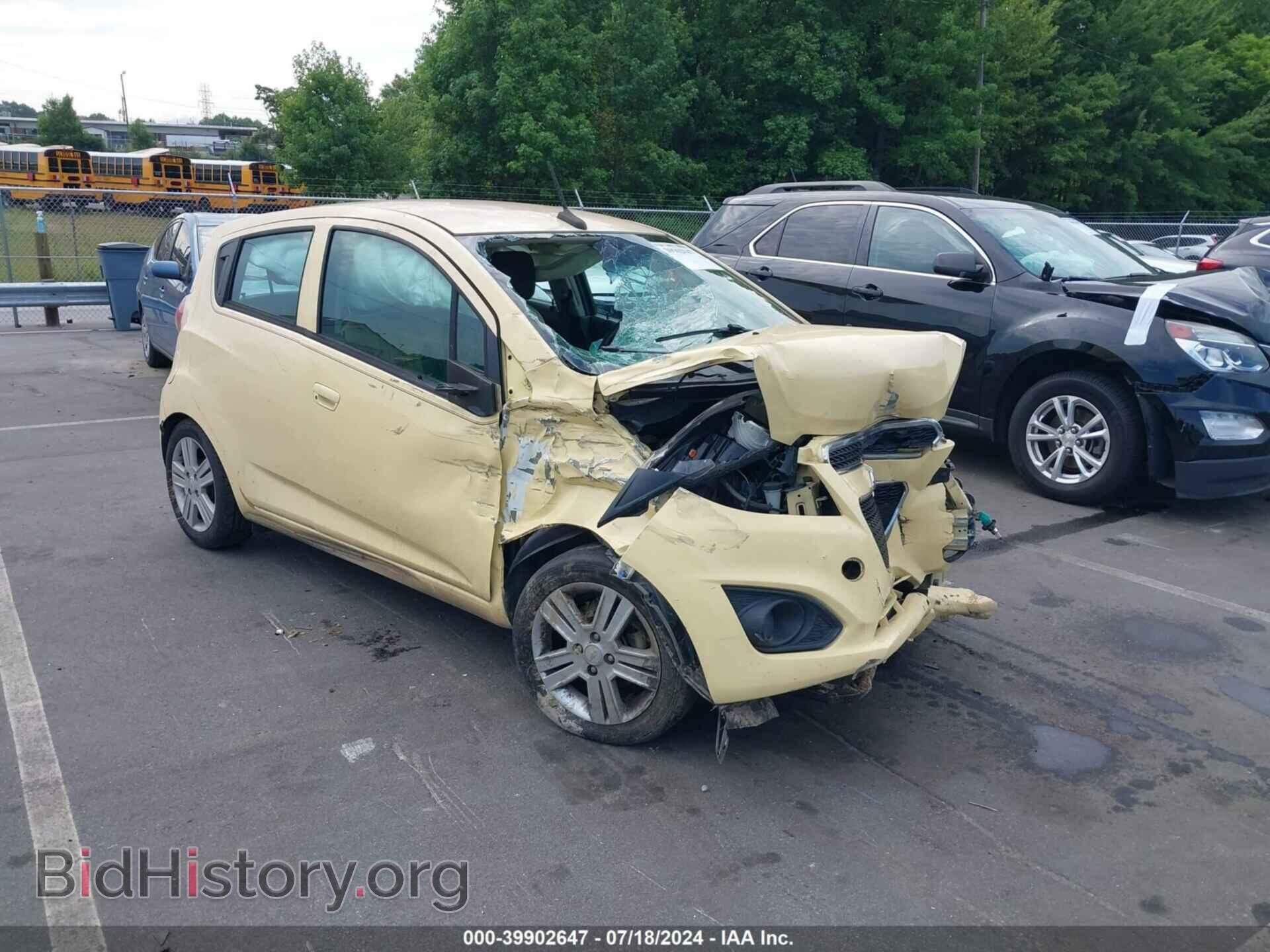Фотография KL8CB6S90EC568740 - CHEVROLET SPARK 2014