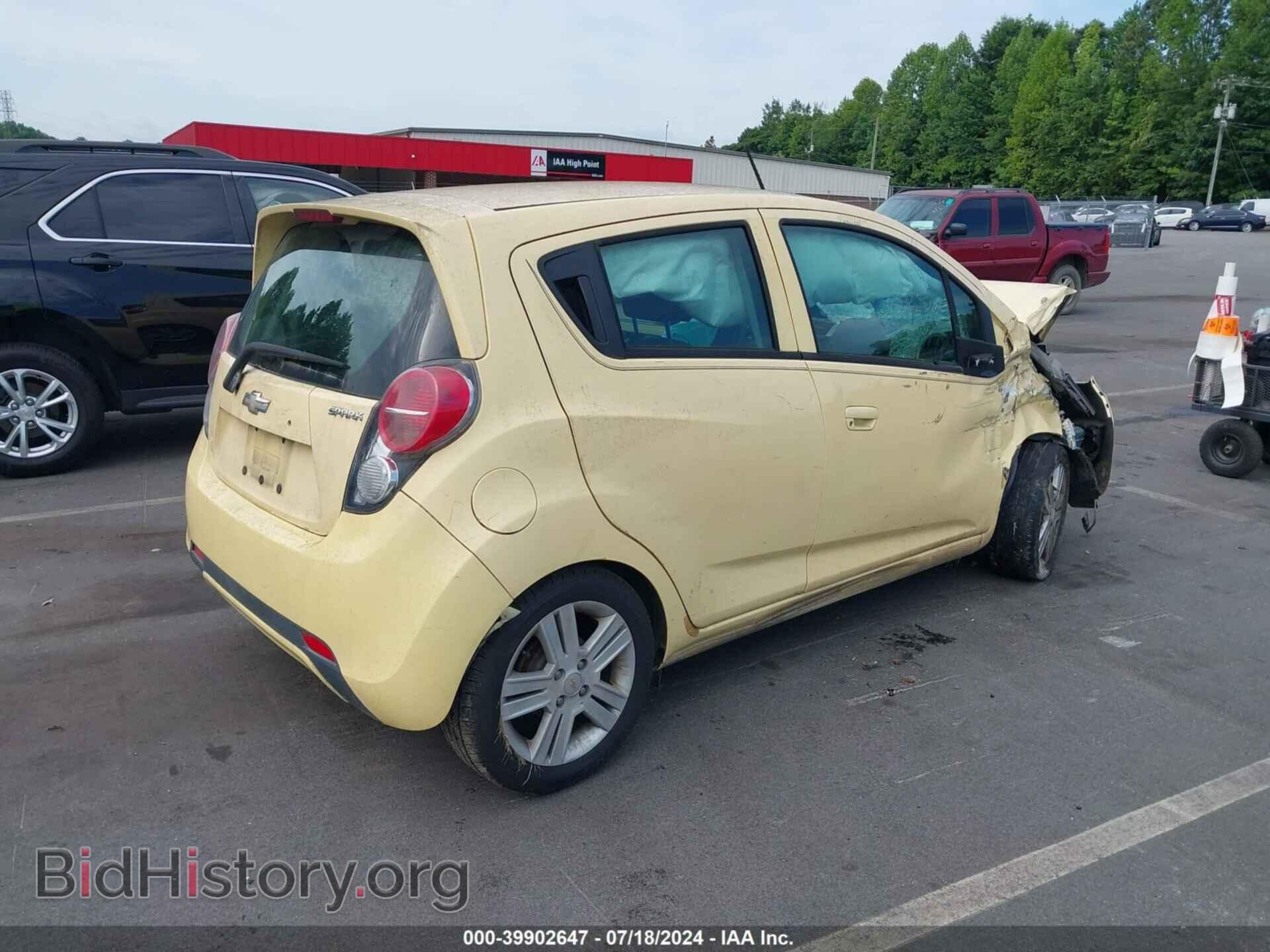 2014 CHEVROLET SPARK - VIN: KL8CB6S90EC568740 - Фото 4