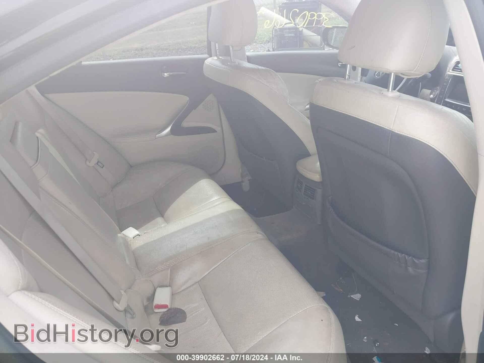 2010 LEXUS IS 250 - VIN: JTHCF5C21A2033566 - Фото 8