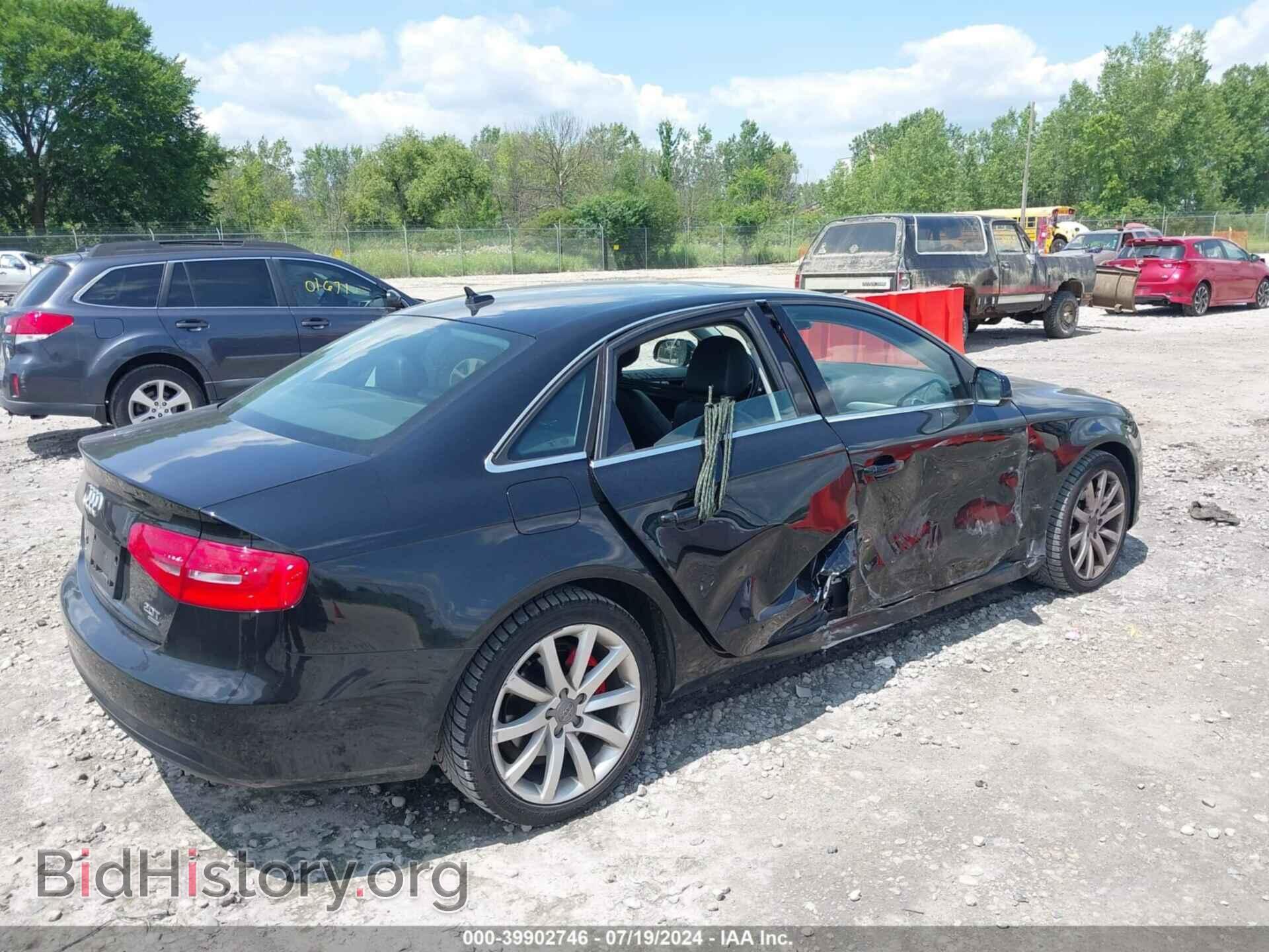 2013 AUDI A4 - VIN: WAUFFAFL3DA167319 - Фото 4