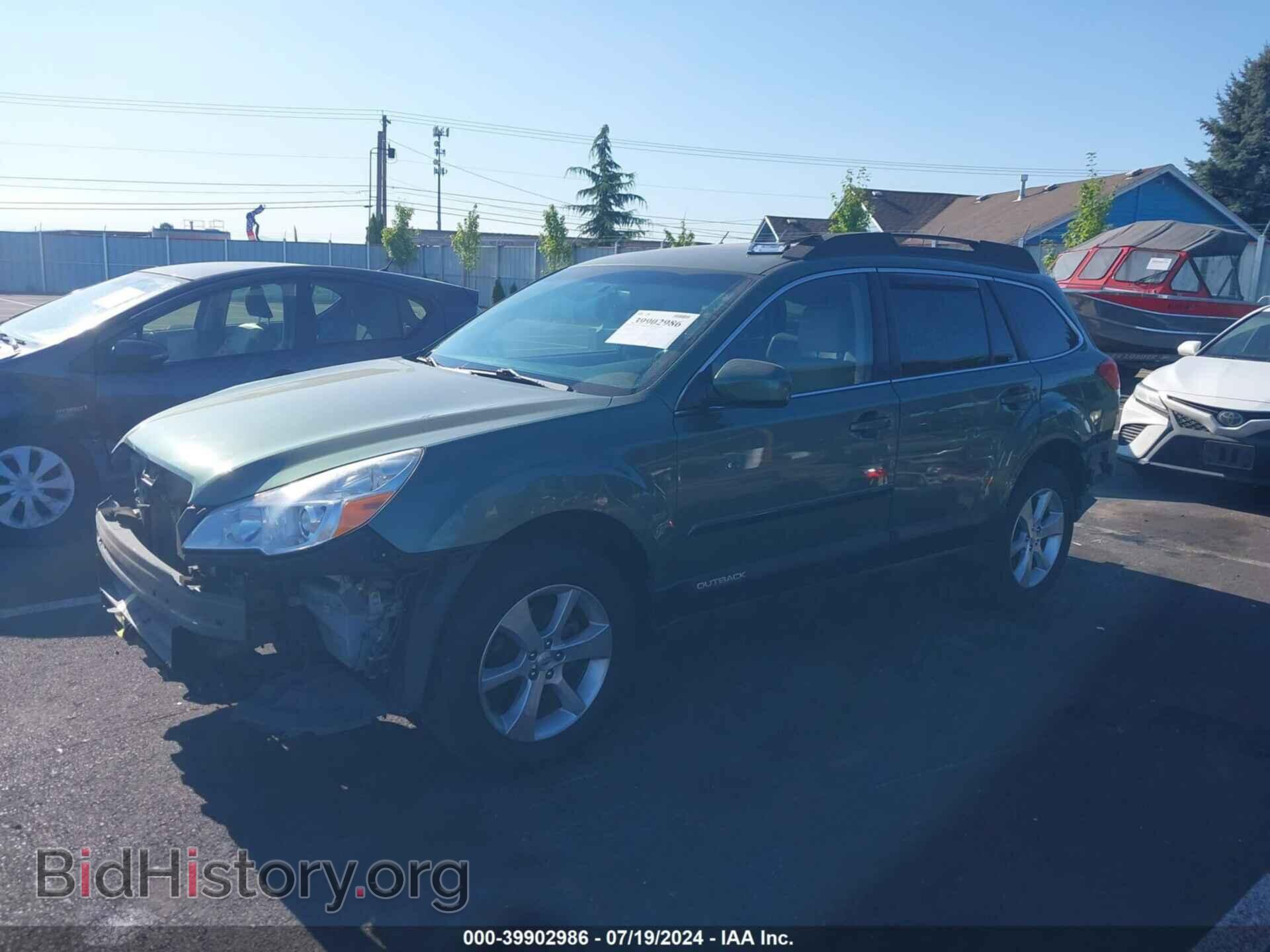 2013 SUBARU OUTBACK - VIN: 4S4BRBKC9D3293334 - Фото 2