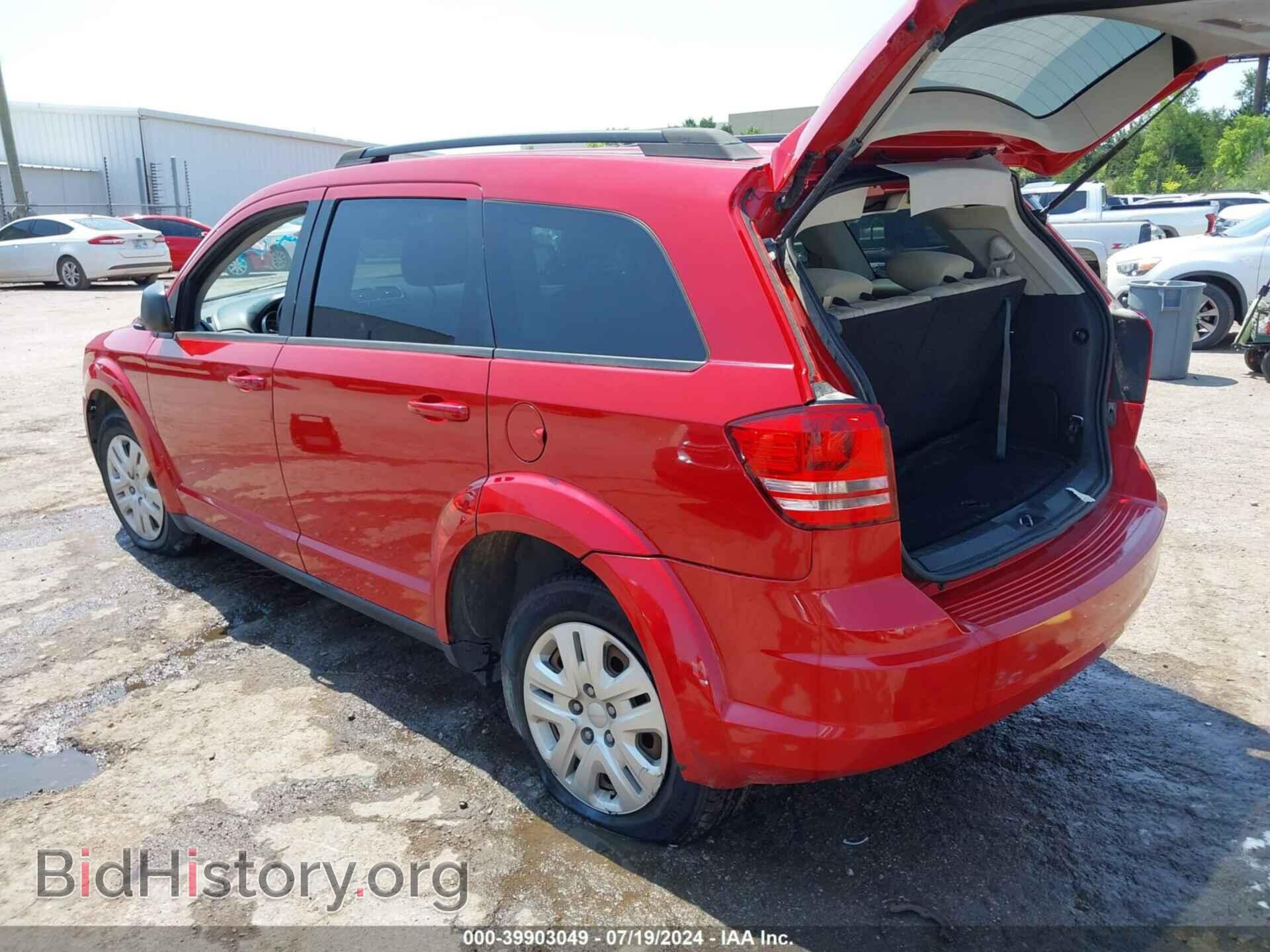 2016 DODGE JOURNEY - VIN: 3C4PDCAB7GT123716 - Фото 3