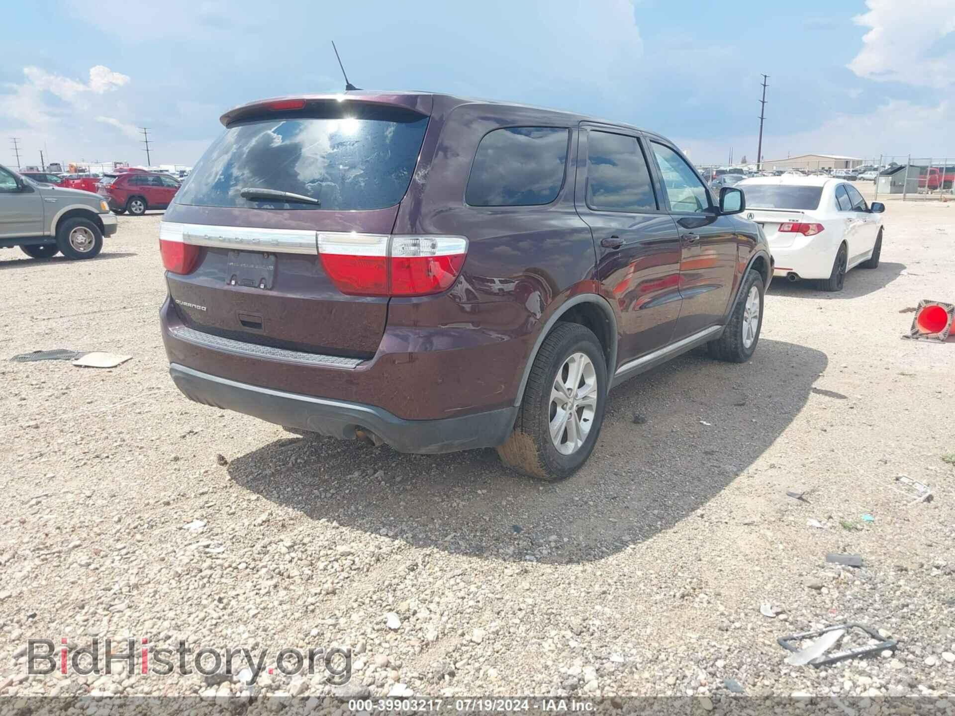 2012 DODGE DURANGO - VIN: 1C4RDHAG1CC146383 - Photo 4