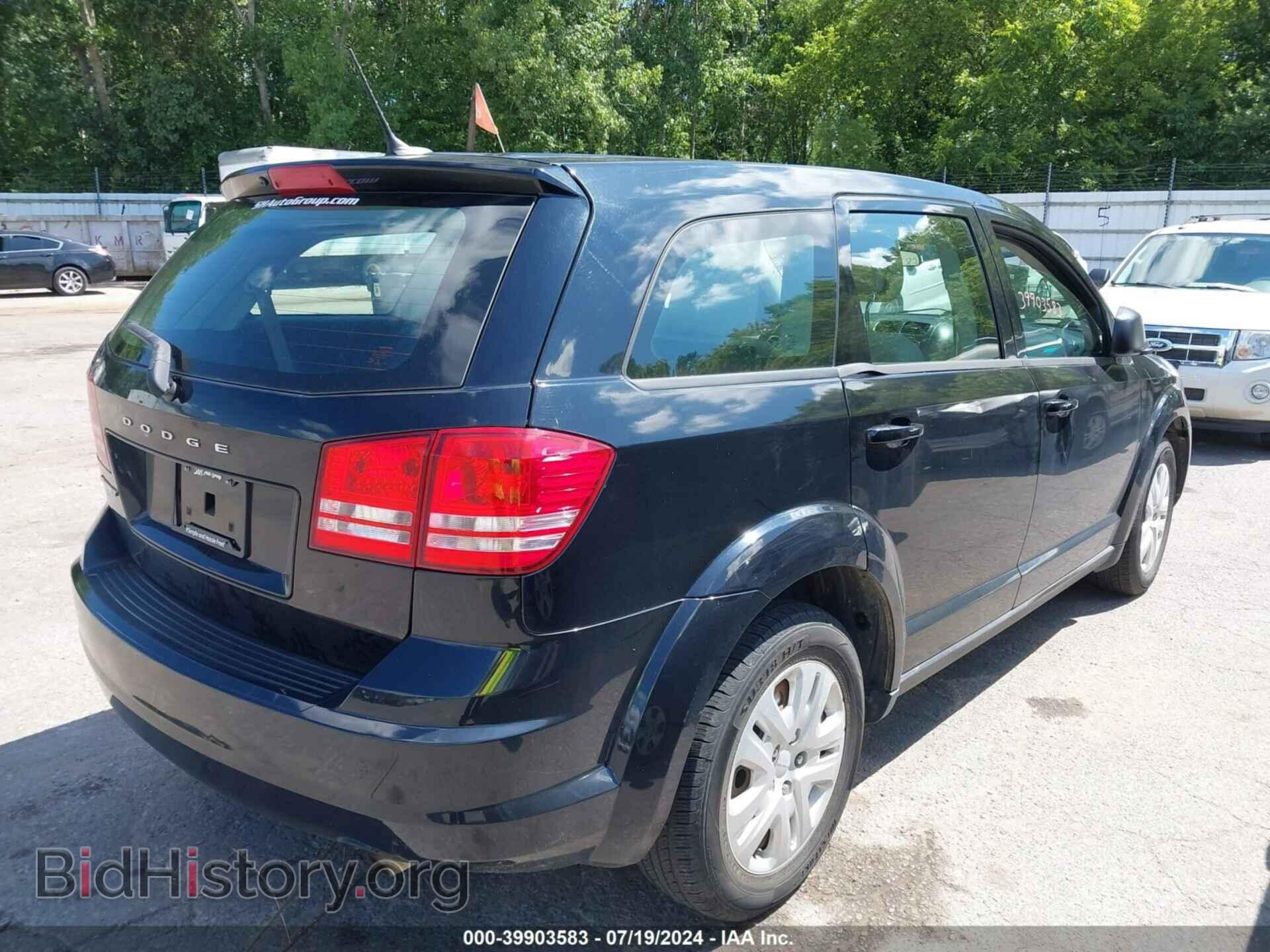 2014 DODGE JOURNEY - VIN: 3C4PDCAB6ET277234 - Фото 4