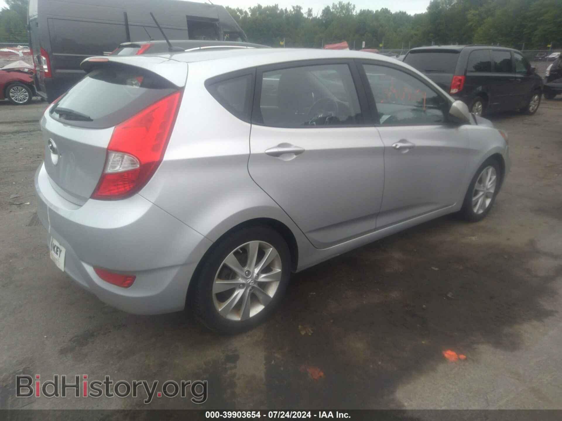 2012 HYUNDAI ACCENT - VIN: KMHCU5AE0CU009816 - Фото 4