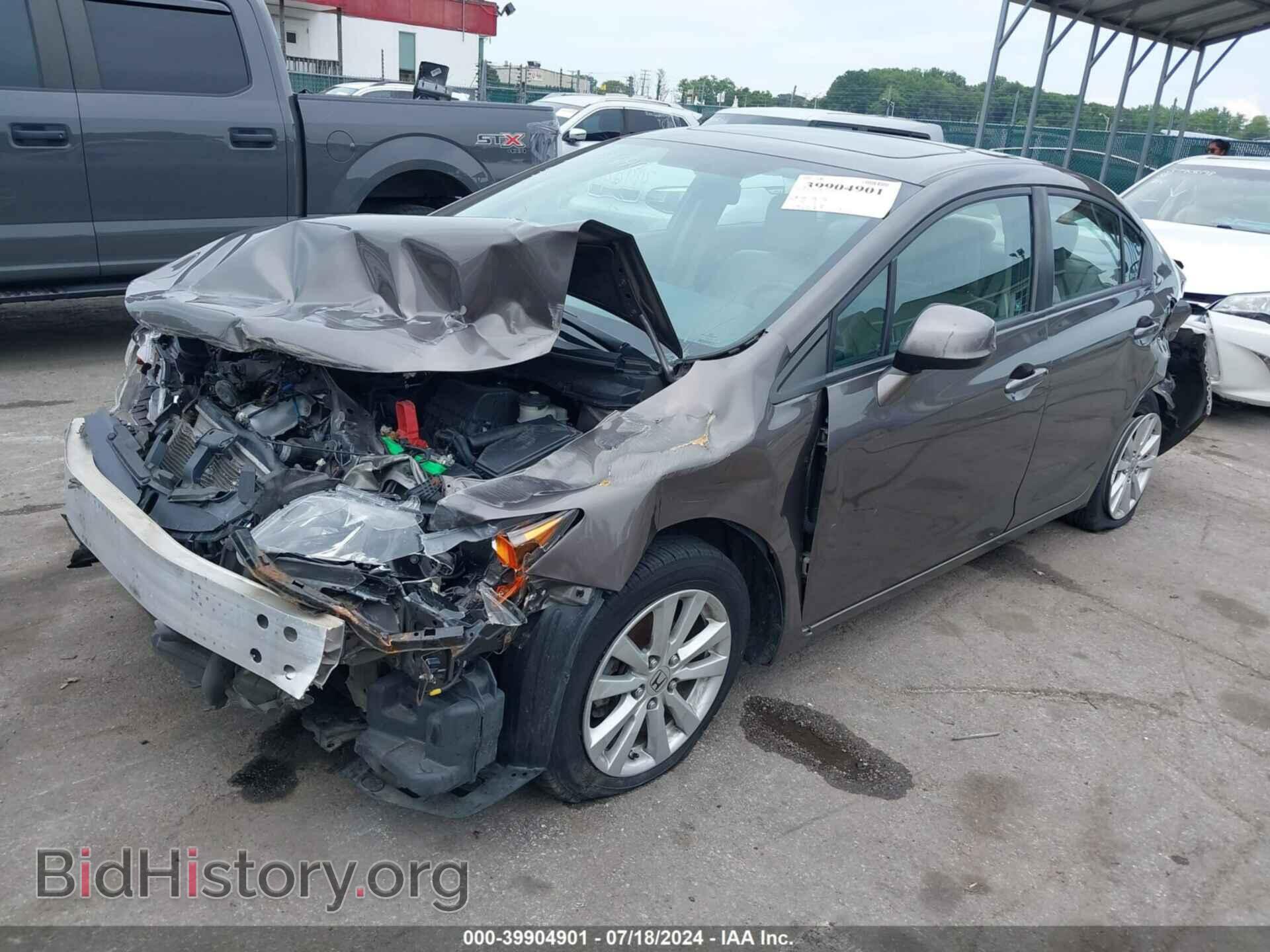 2012 HONDA CIVIC - VIN: 19XFB2F90CE003272 - Фото 2