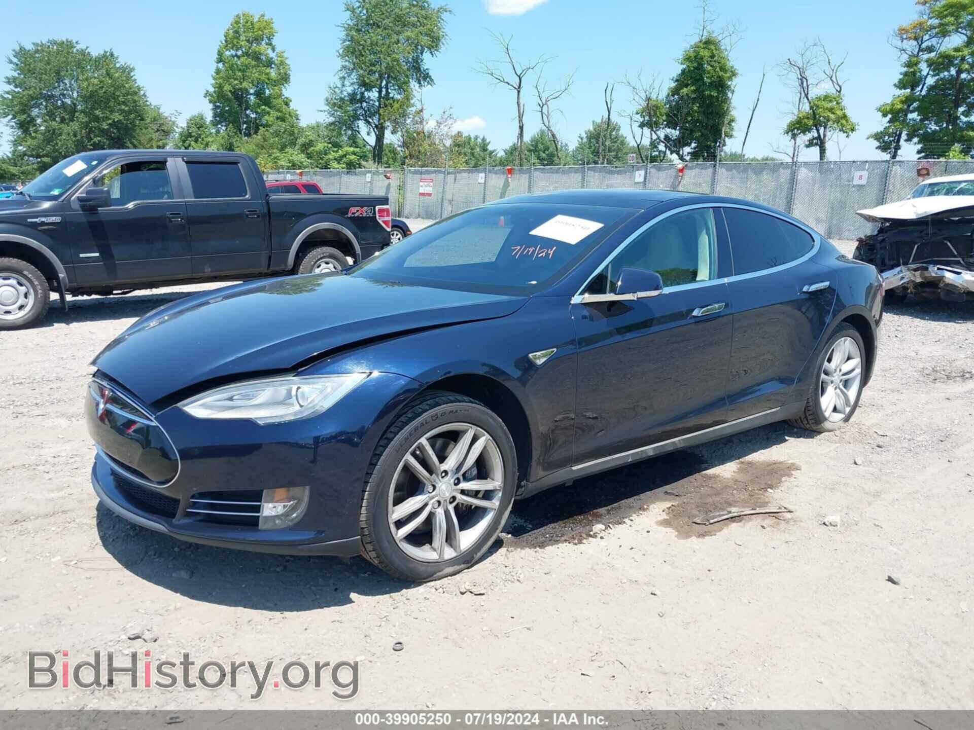 2013 TESLA MODEL S - VIN: 5YJSA1CN3DFP04493 - Фото 2