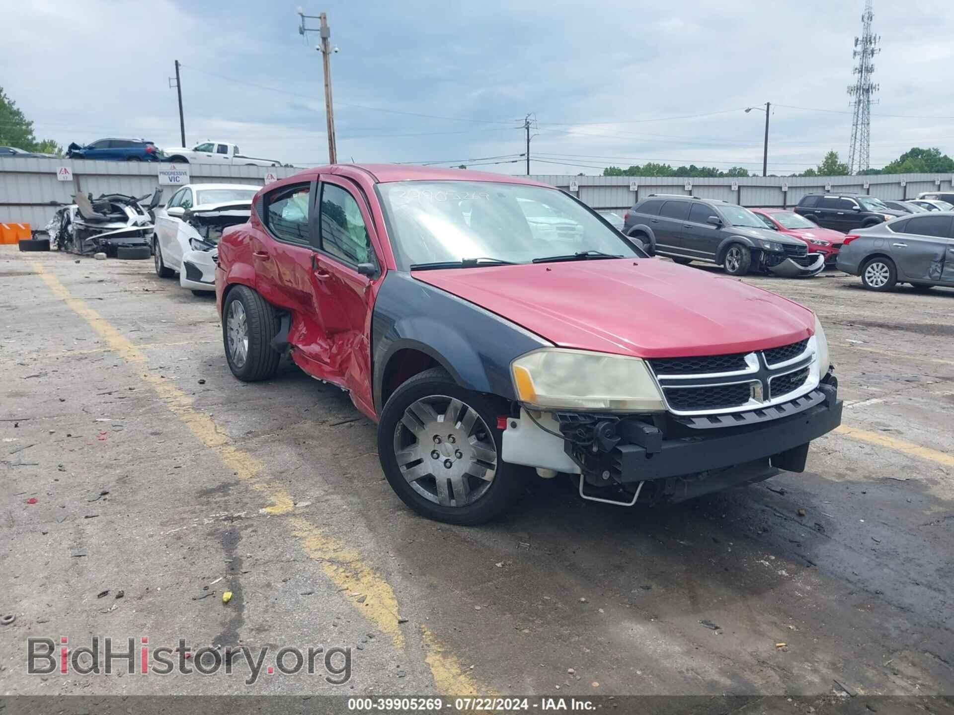 Фотография 1C3CDZAB4EN182256 - DODGE AVENGER 2014