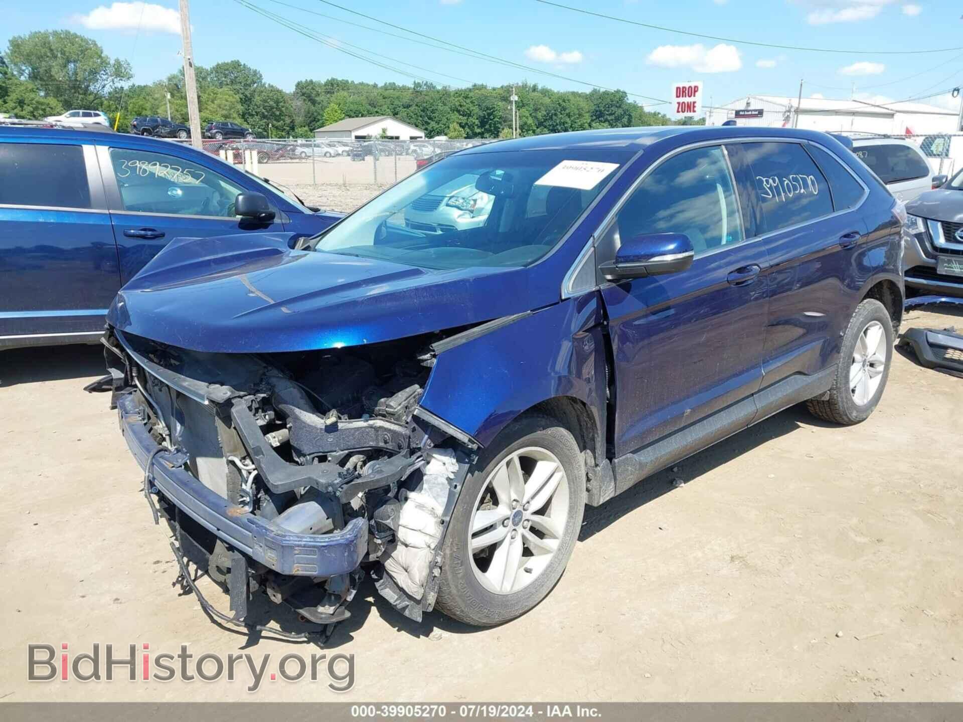 2016 FORD EDGE - VIN: 2FMPK3J97GBB75101 - Фото 2