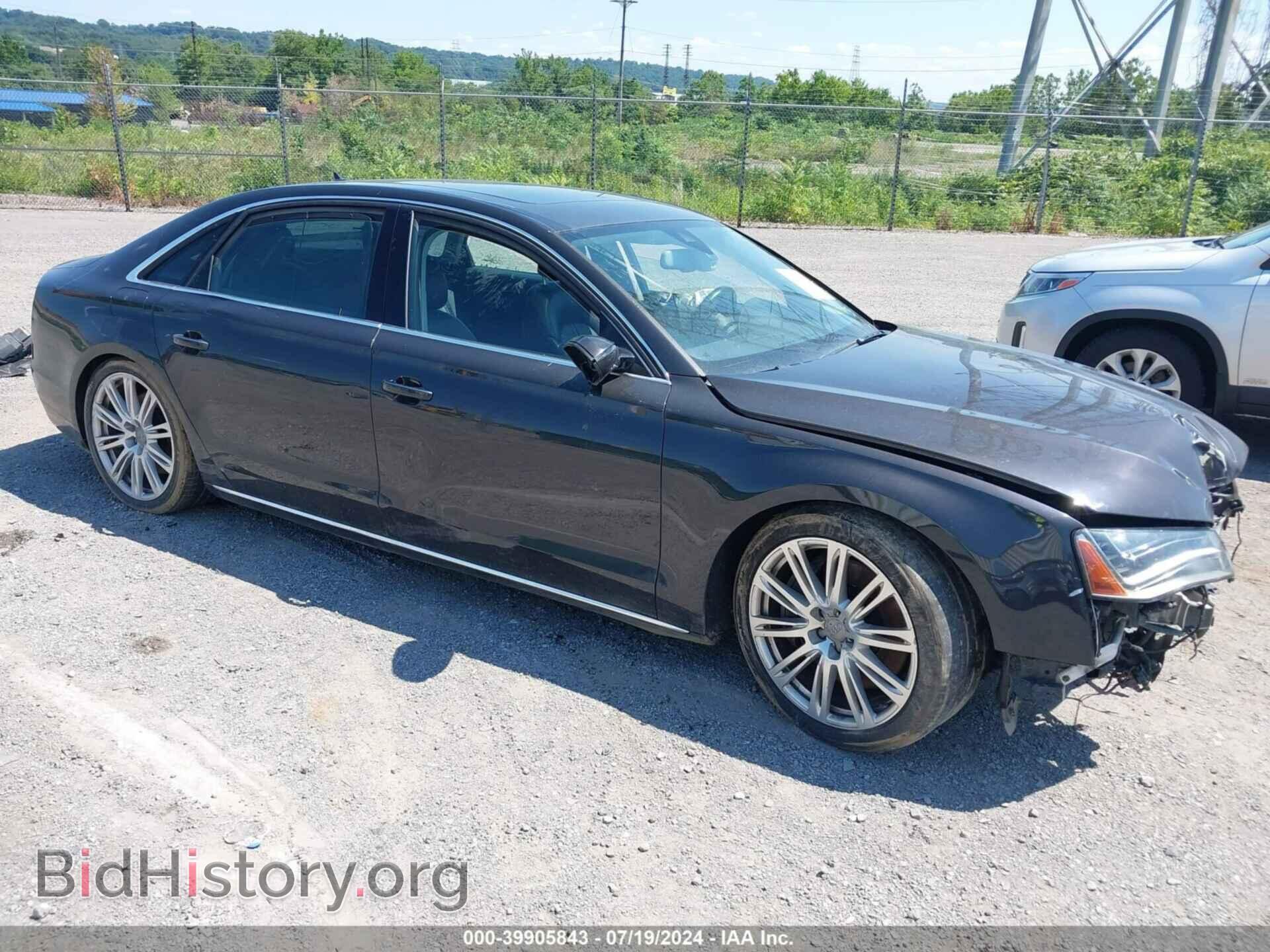 Photo WAUR2AFD9DN009352 - AUDI A8 L 2013