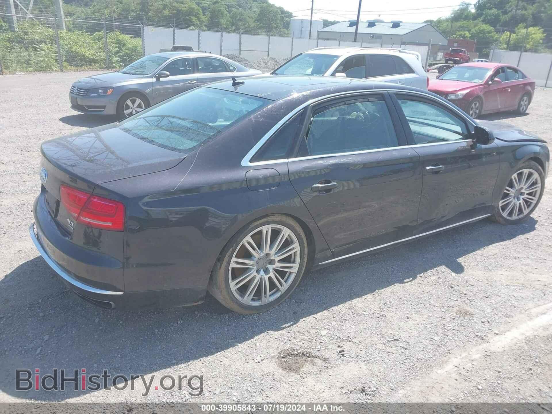 2013 AUDI A8 L - VIN: WAUR2AFD9DN009352 - Фото 4