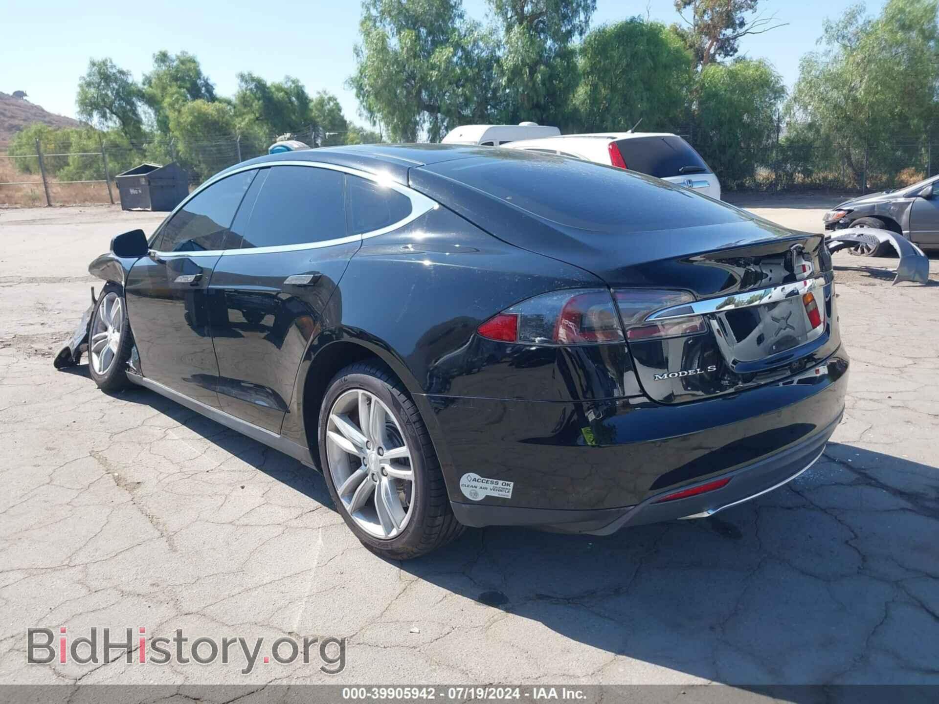 2014 TESLA MODEL S - VIN: 5YJSA1S11EFP44751 - Фото 3