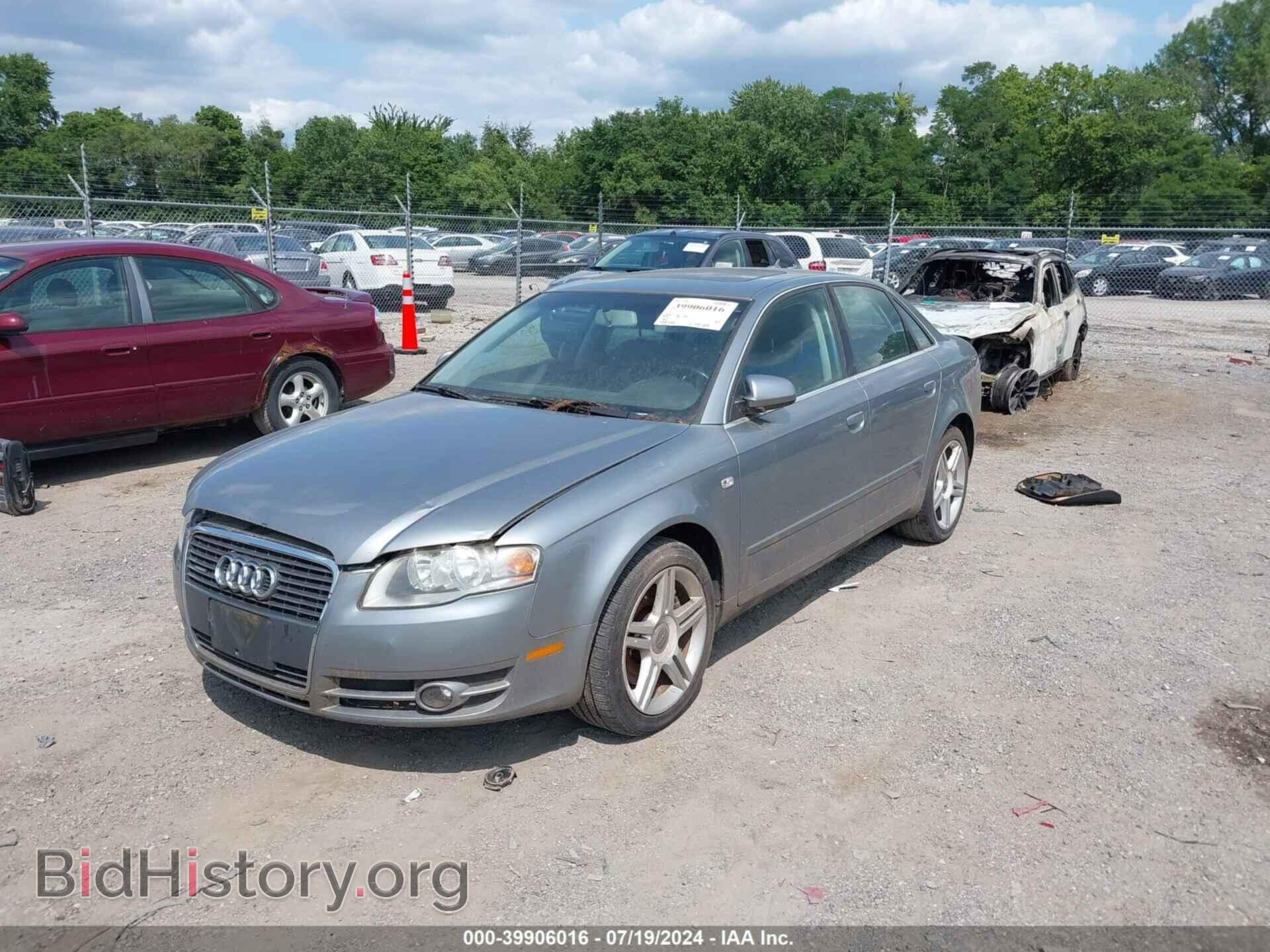 2007 AUDI A4 - VIN: WAUDF78E37A152946 - Фото 2