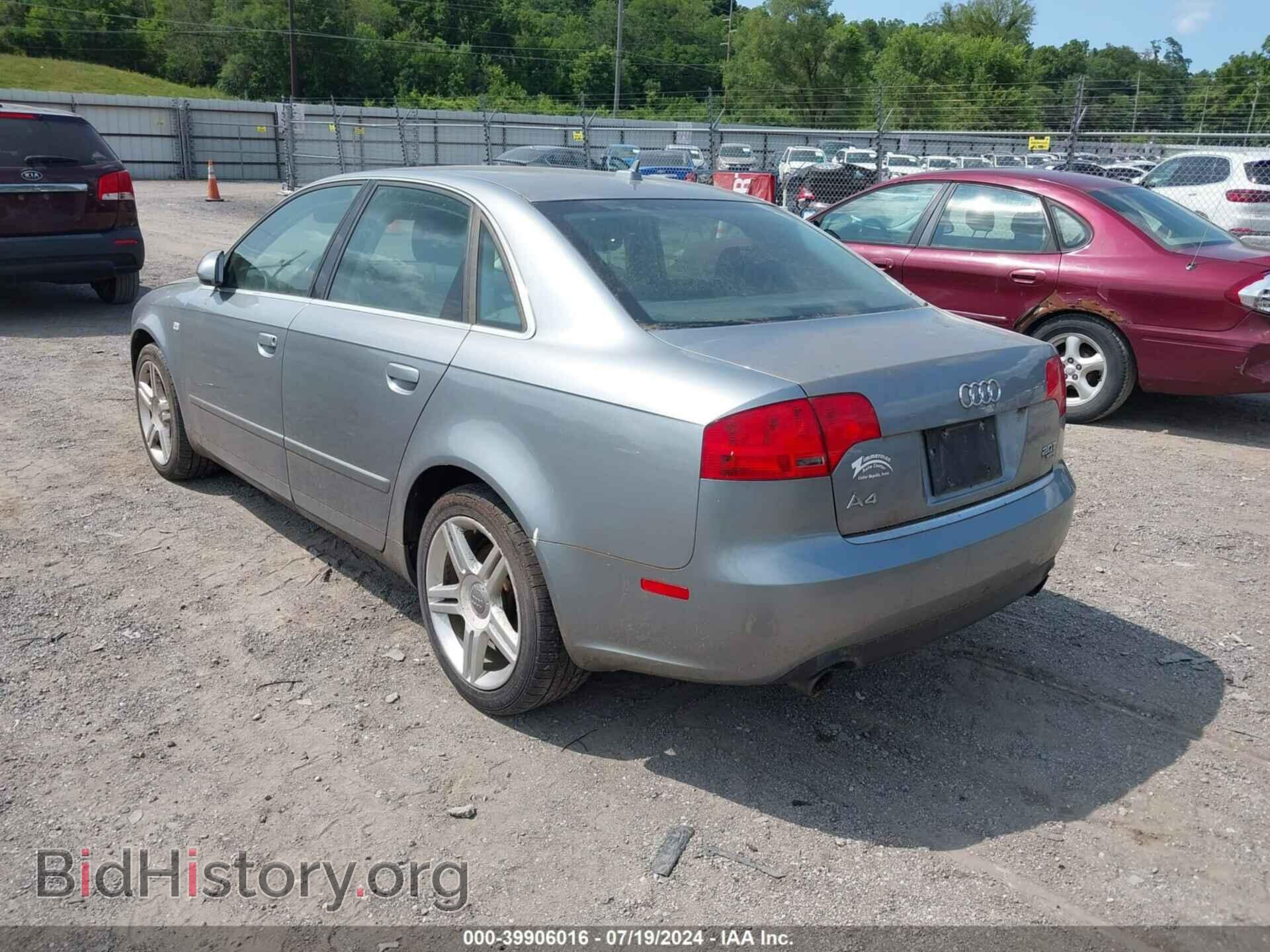 2007 AUDI A4 - VIN: WAUDF78E37A152946 - Фото 3
