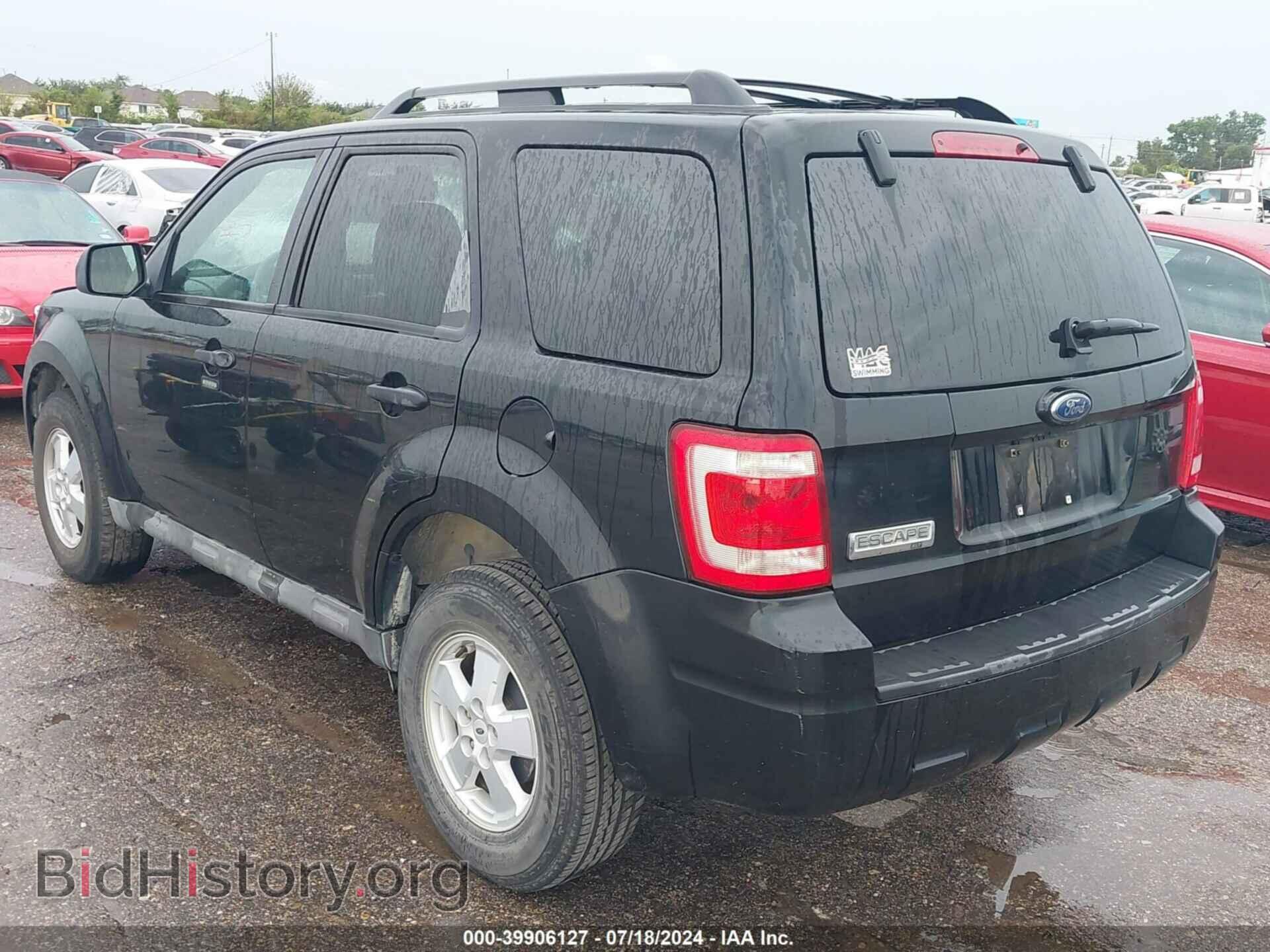 2009 FORD ESCAPE - VIN: 1FMCU03719KA36268 - Фото 3