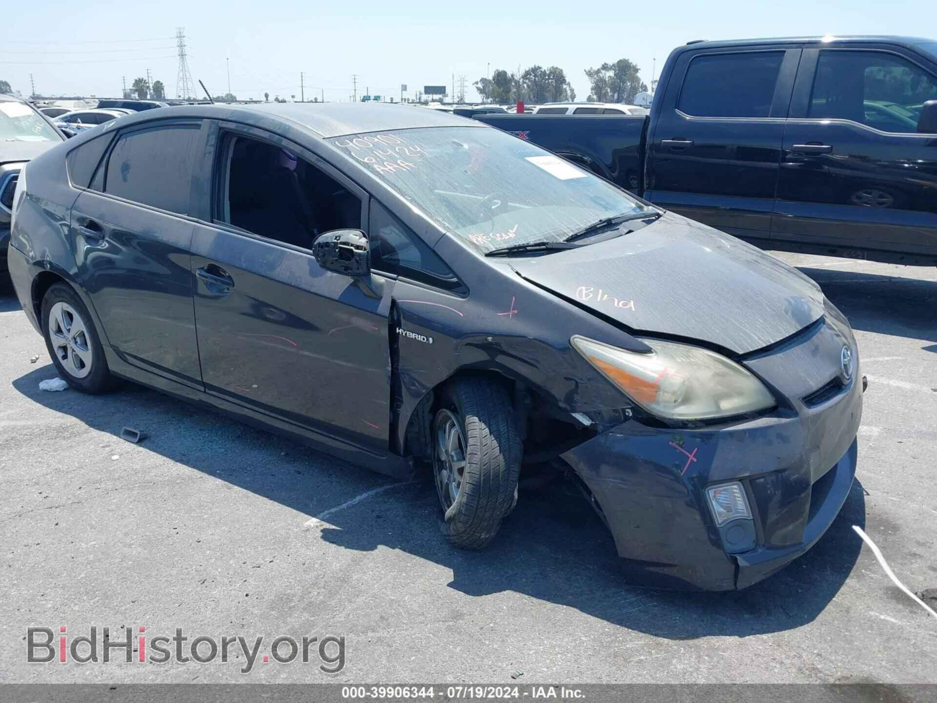 Photo JTDKN3DU4B0252118 - TOYOTA PRIUS 2011