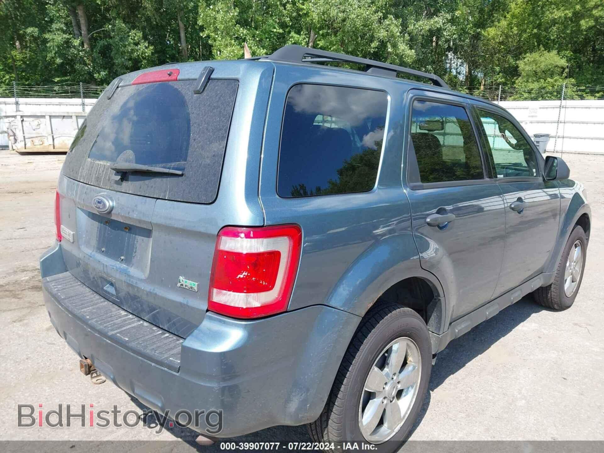 2010 FORD ESCAPE - VIN: 1FMCU9DG7AKA68357 - Фото 4
