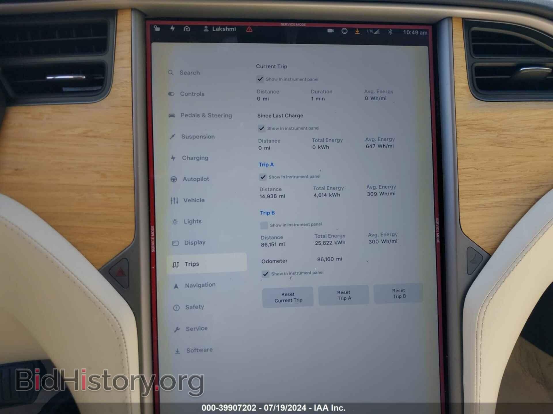 2018 TESLA MODEL S - VIN: 5YJSA1E21JF286529 - Photo 7