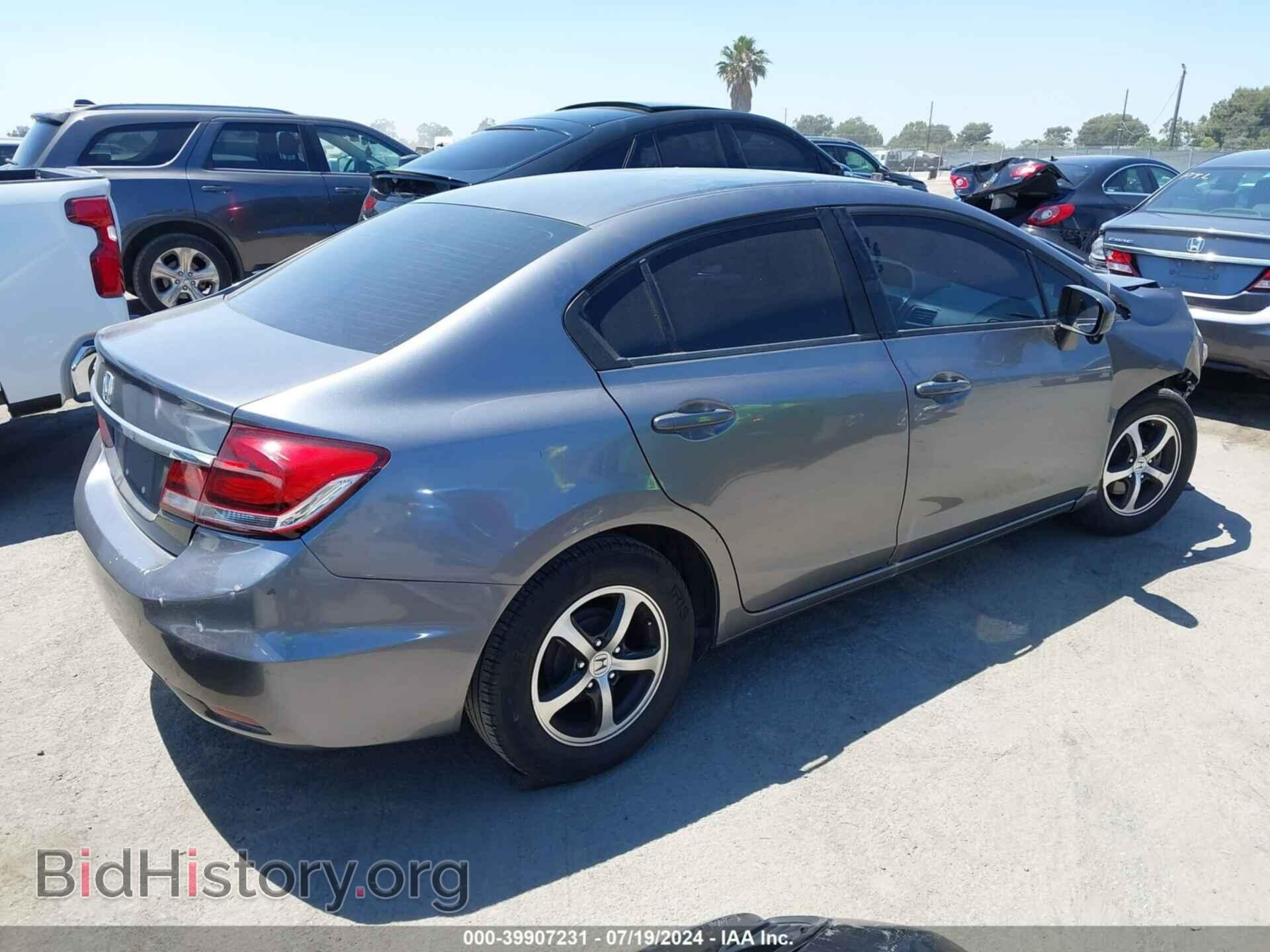2015 HONDA CIVIC - VIN: 2HGFB2F71FH560457 - Фото 4