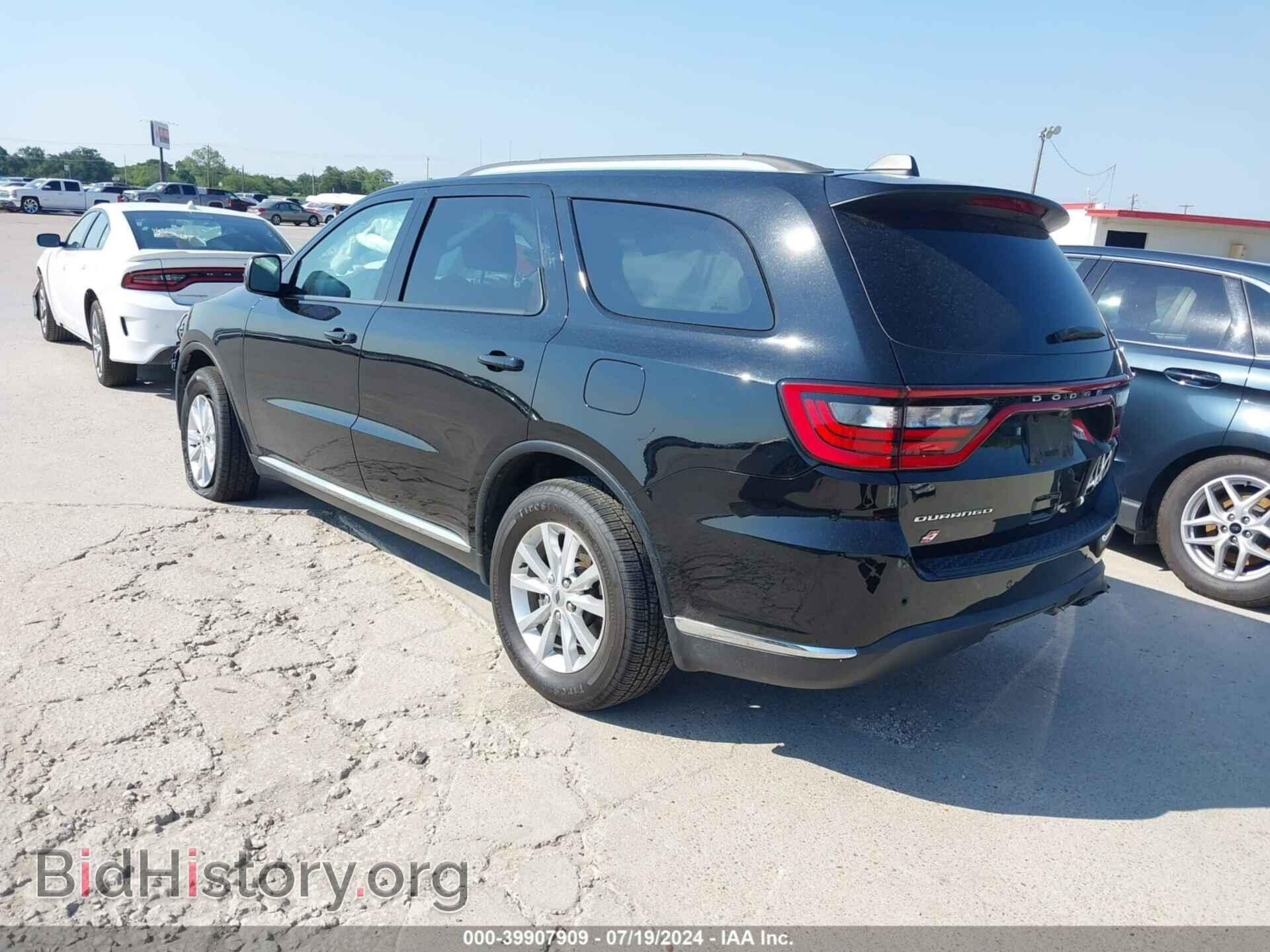 2022 DODGE DURANGO - VIN: 1C4RDJAG2NC103665 - Фото 3