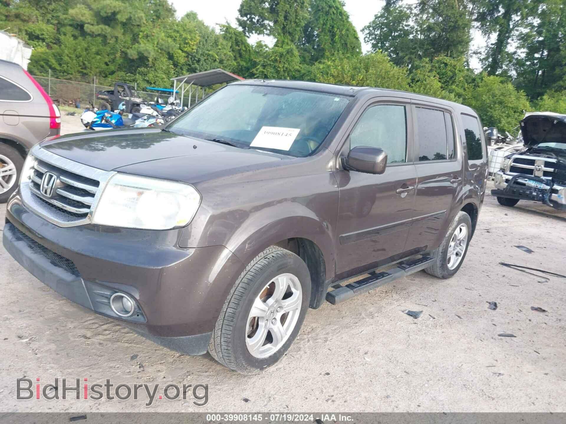 2013 HONDA PILOT - VIN: 5FNYF3H52DB005324 - Фото 2