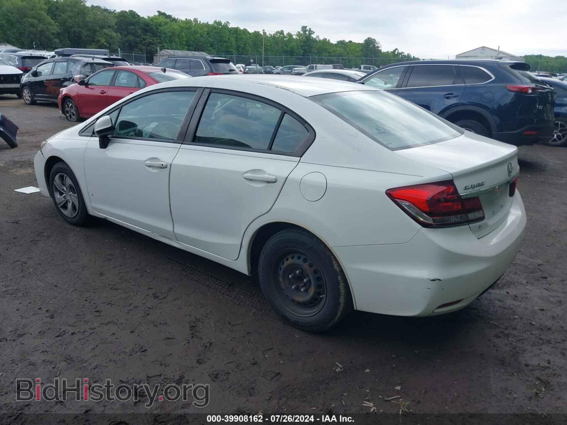 2013 HONDA CIVIC - VIN: 19XFB2F51DE092459 - Фото 3