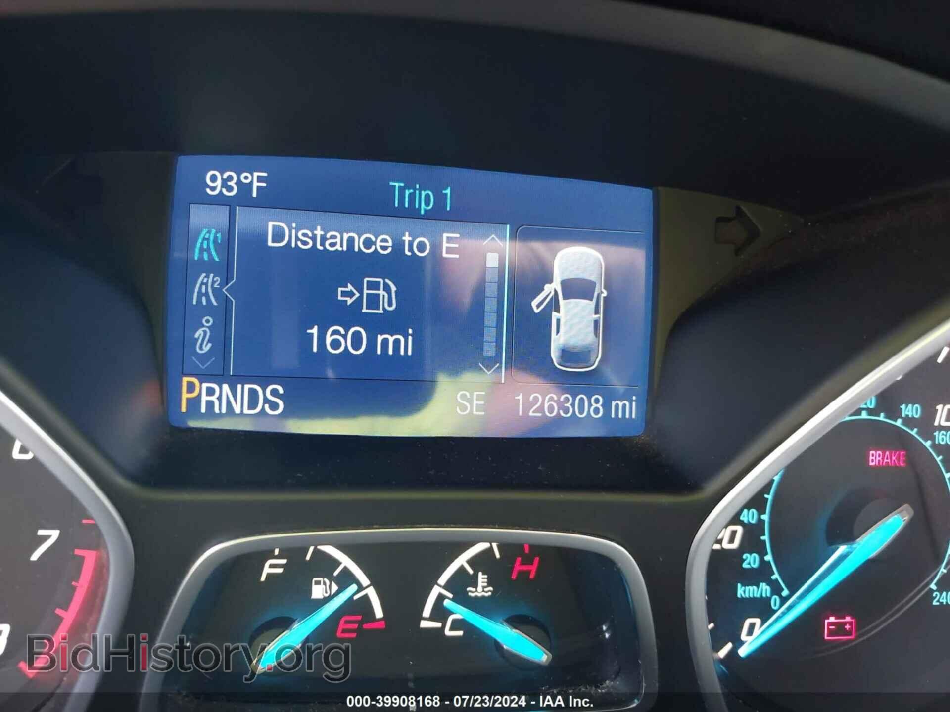 2014 FORD ESCAPE - VIN: 1FMCU0GX4EUC34576 - Фото 7