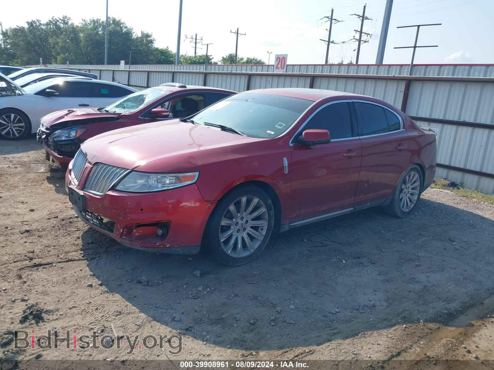 2009 LINCOLN MKS - VIN: 1LNHM93R19G621737 - Фото 2