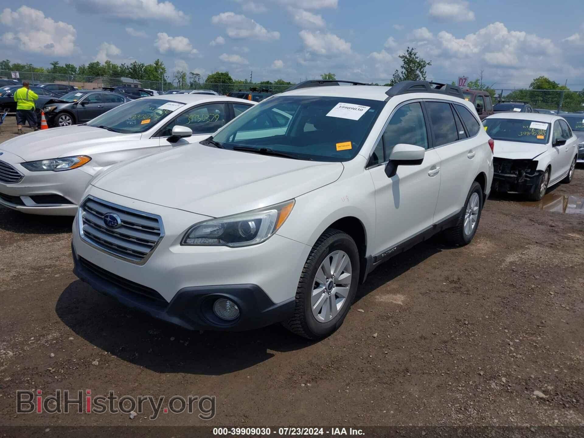 2015 SUBARU OUTBACK - VIN: 4S4BSBCC8F3222857 - Фото 2