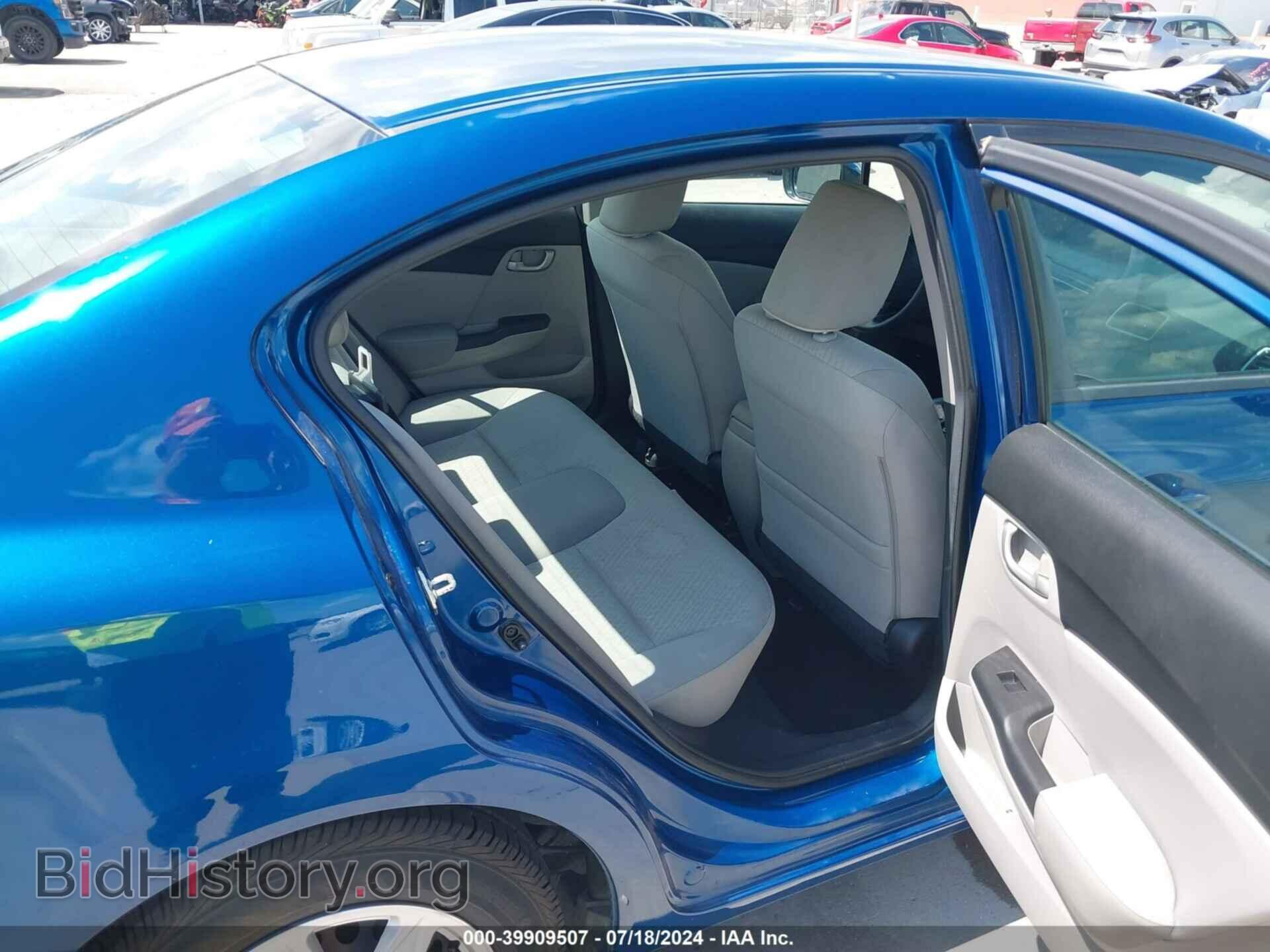 2015 HONDA CIVIC - VIN: 2HGFB2F54FH554862 - Фото 8