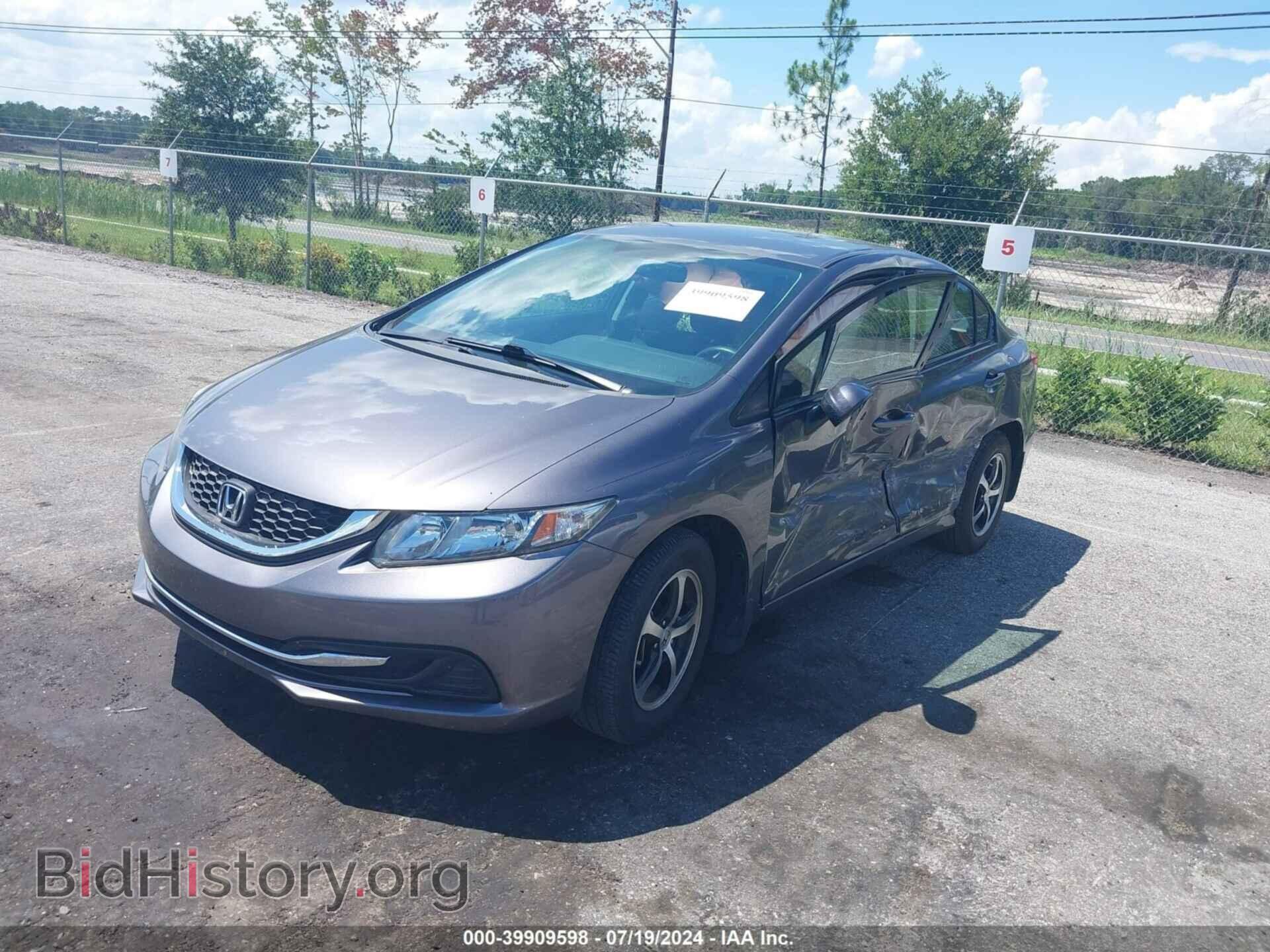 2015 HONDA CIVIC - VIN: 19XFB2F72FE087601 - Фото 2