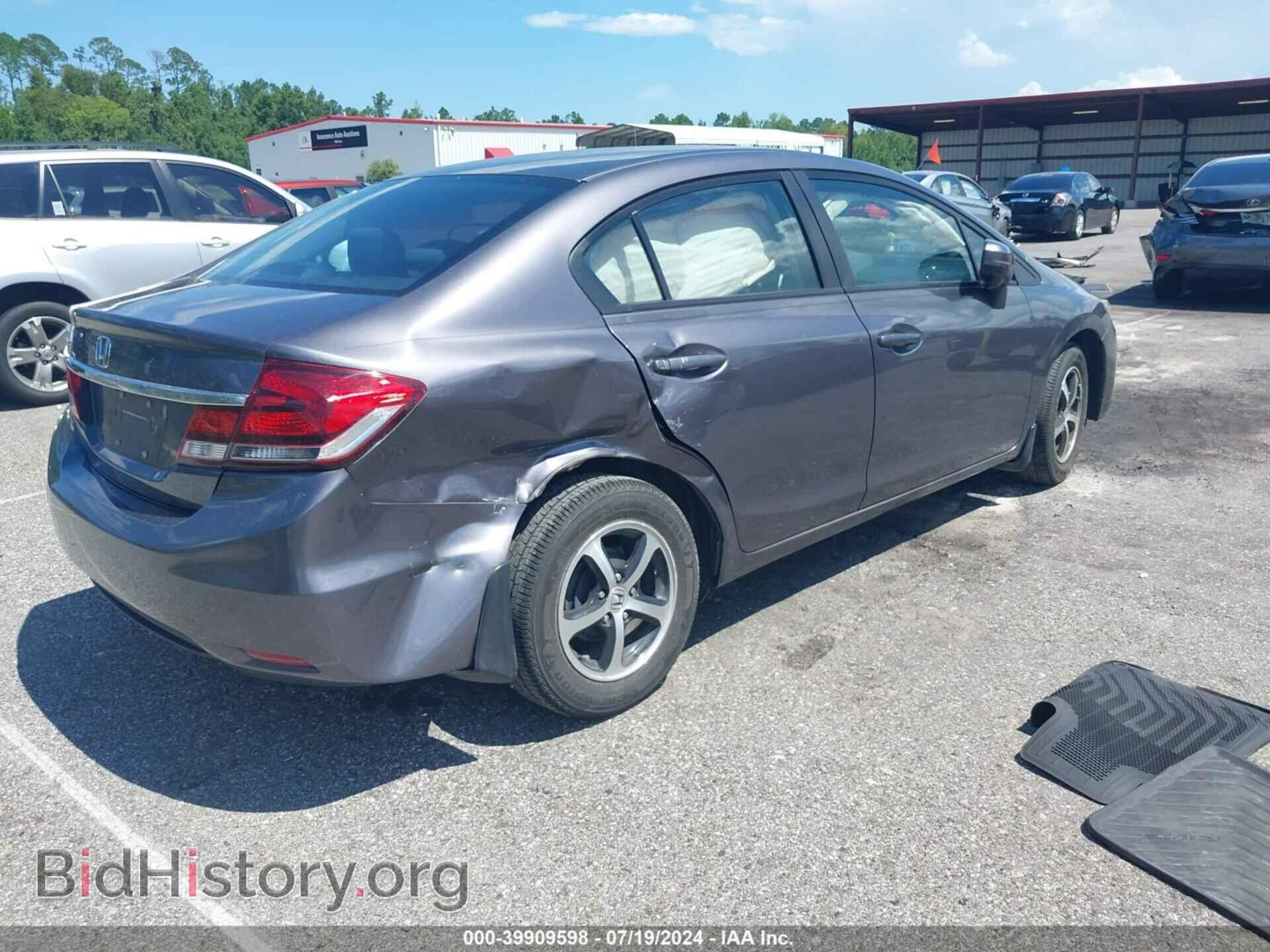 2015 HONDA CIVIC - VIN: 19XFB2F72FE087601 - Фото 4