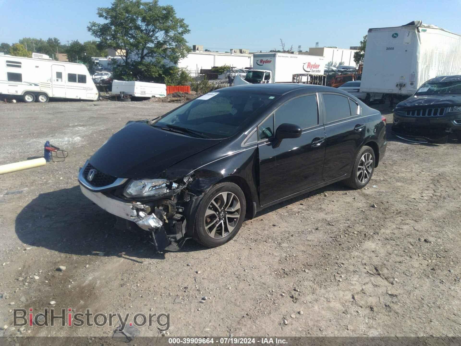 2014 HONDA CIVIC - VIN: 2HGFB2F81EH560367 - Фото 2