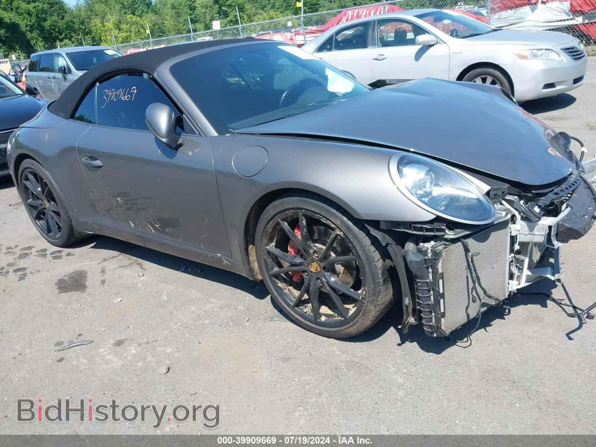 Фотография WP0CA2A92HS142059 - PORSCHE 911 2017
