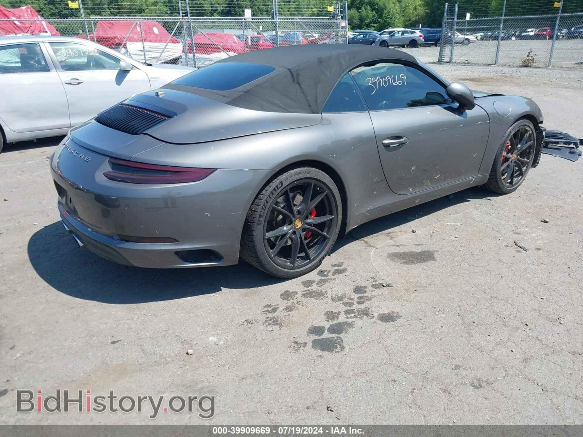 2017 PORSCHE 911 - VIN: WP0CA2A92HS142059 - Фото 4