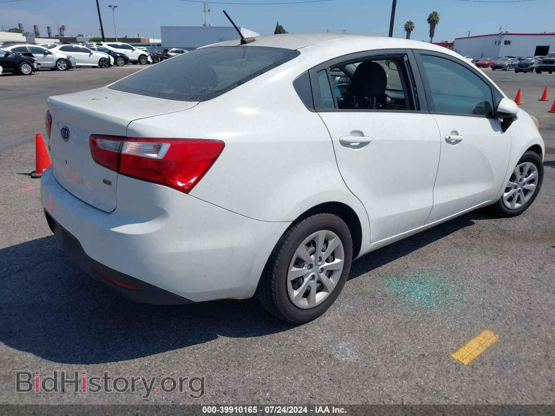 2013 KIA RIO - VIN: KNADM4A31D6128947 - Фото 4