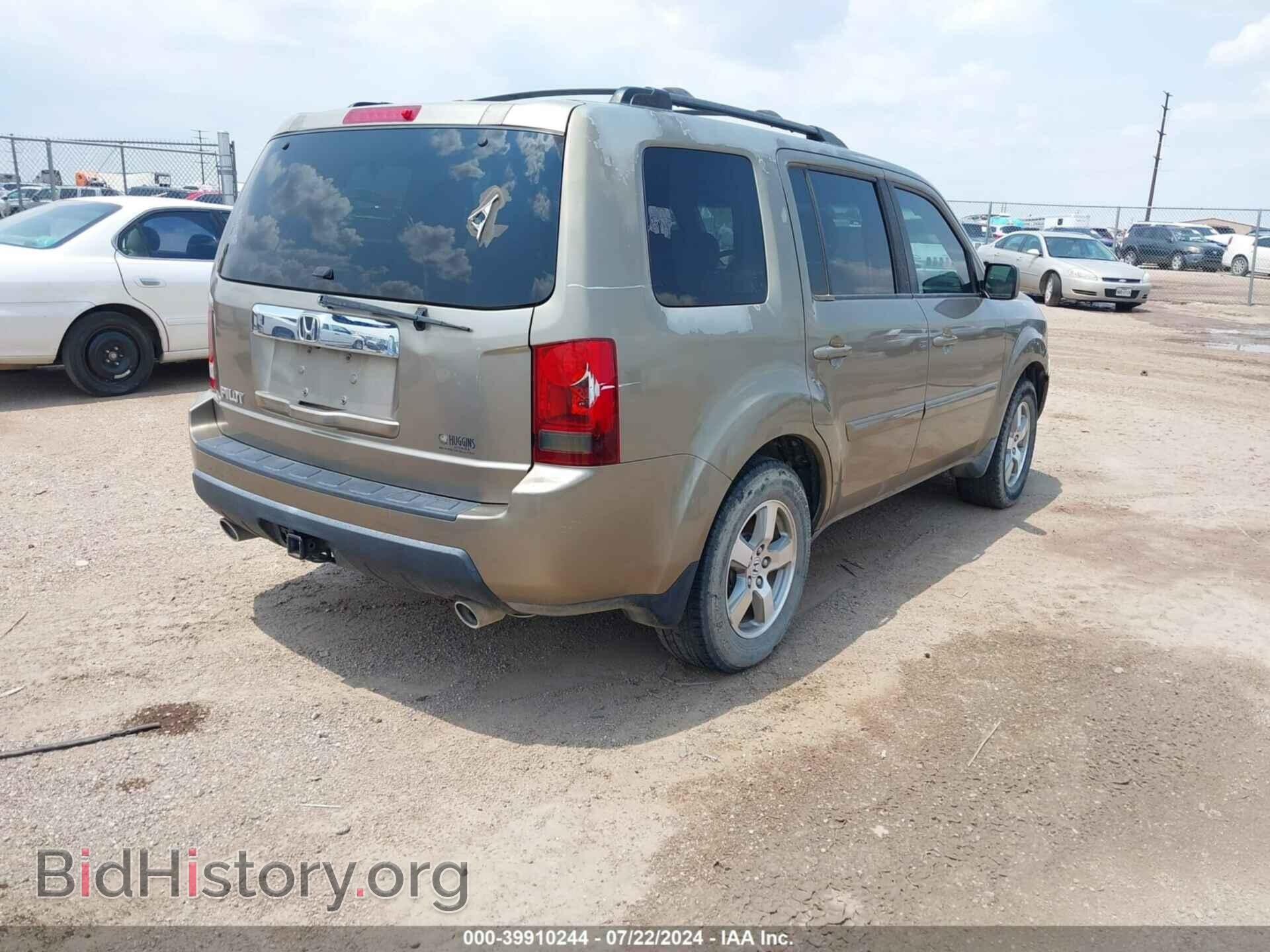 2009 HONDA PILOT - VIN: 5FNYF38679B017565 - Фото 4